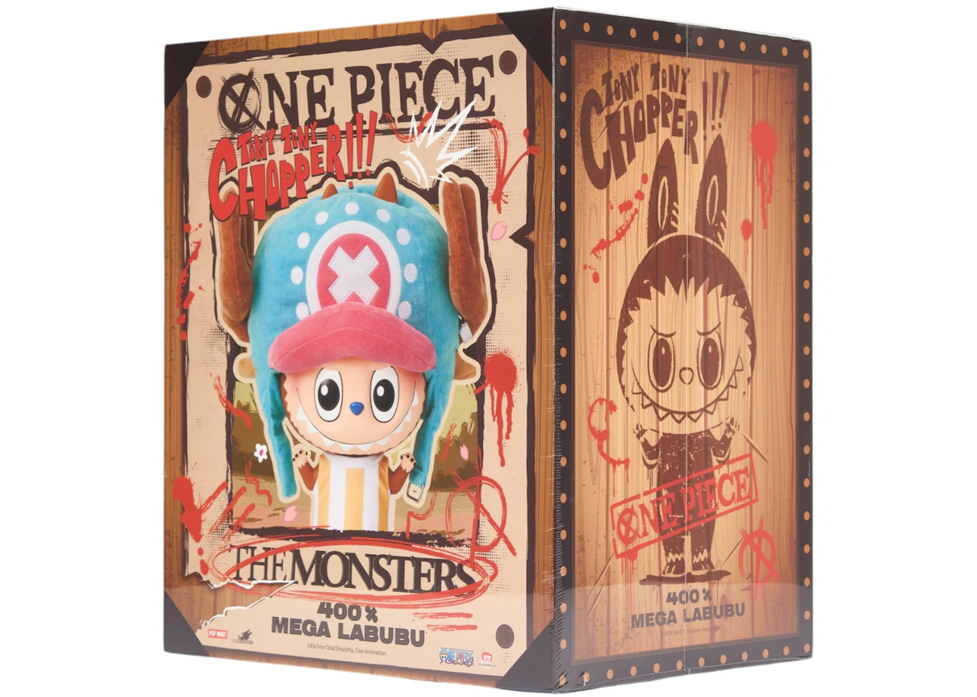 Pop Mart Labubu The Monsters x One Piece Mega Labubu Tonytony Chopper 400% - 2
