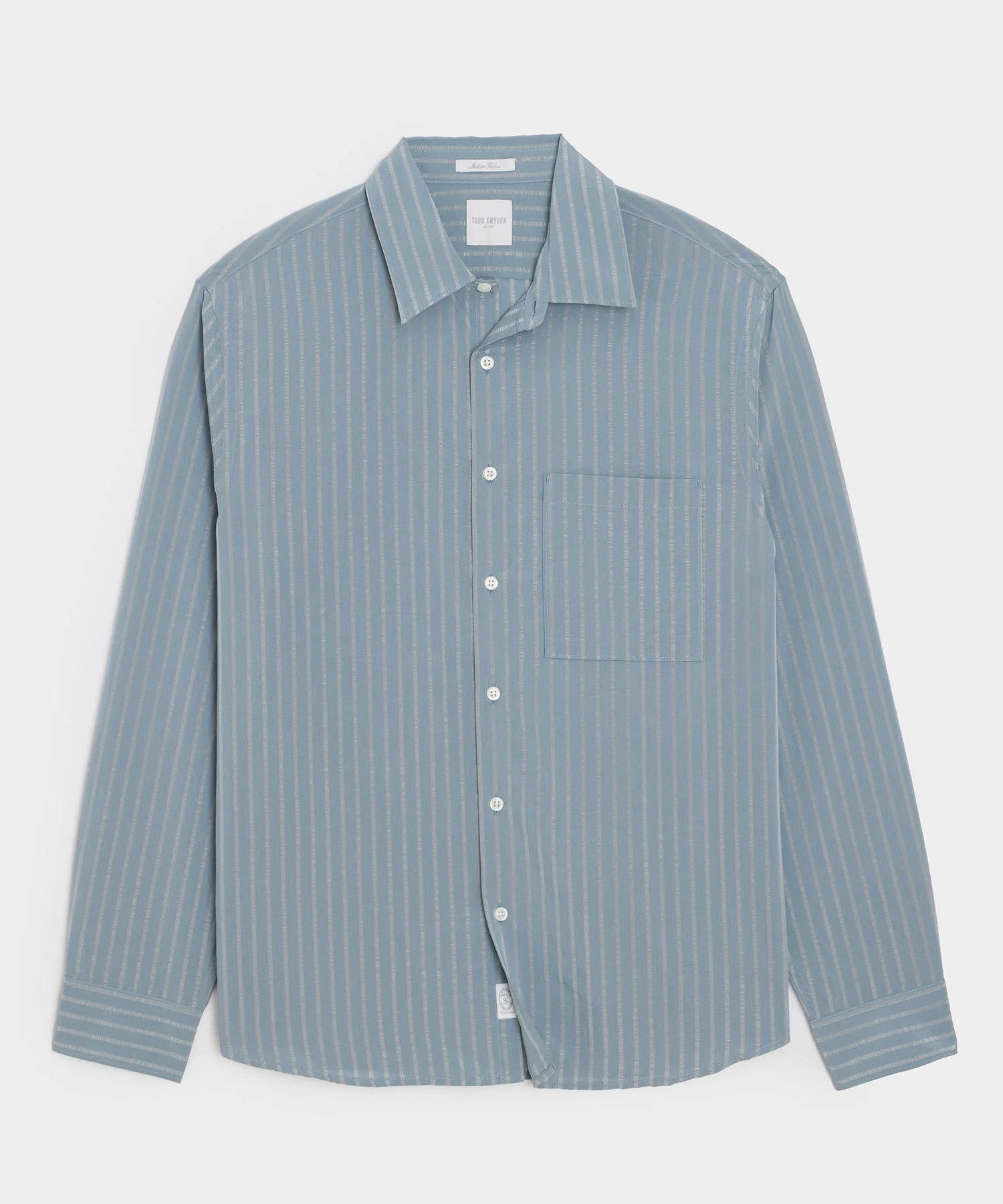 Italian Satin Big Shirt - 1