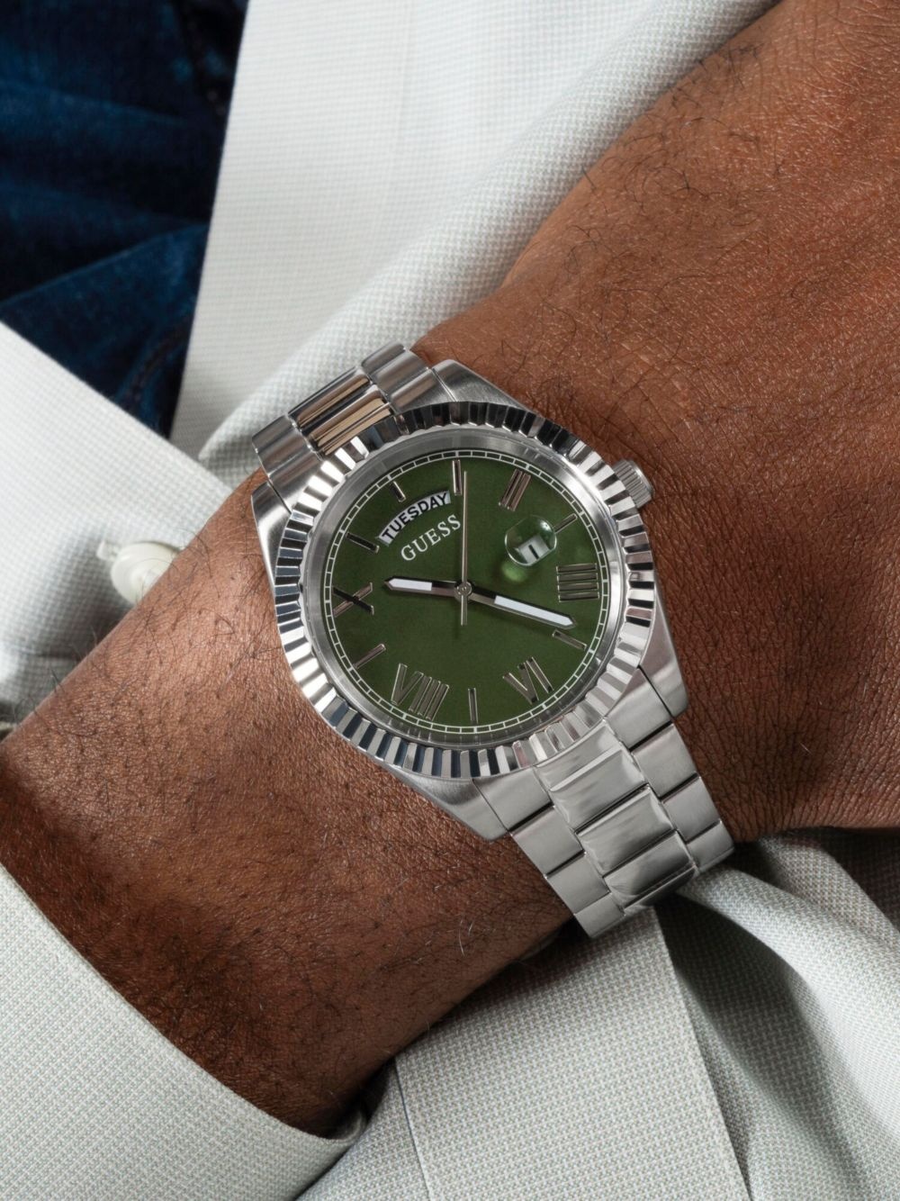 stainless steel quartz 42mm - 6