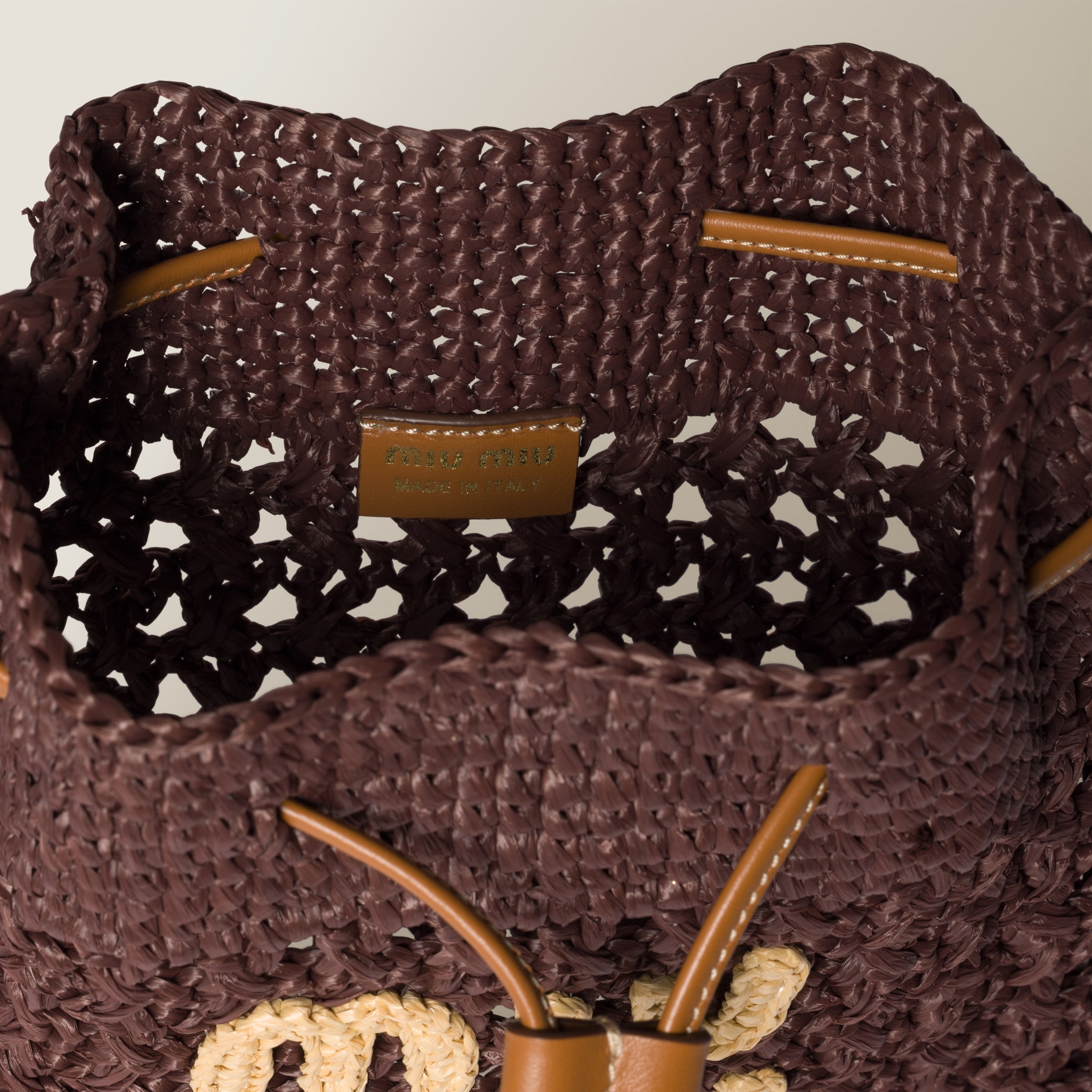 Woven fabric mini-bag - 2