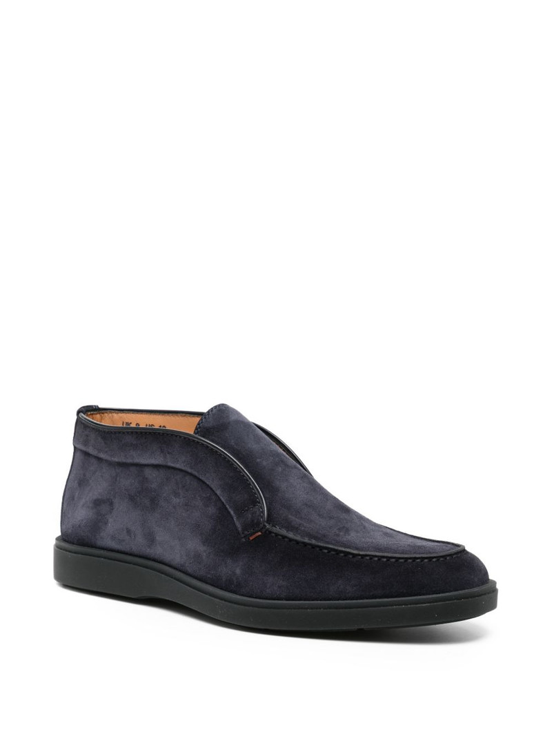 Santoni suede desert boots outlook