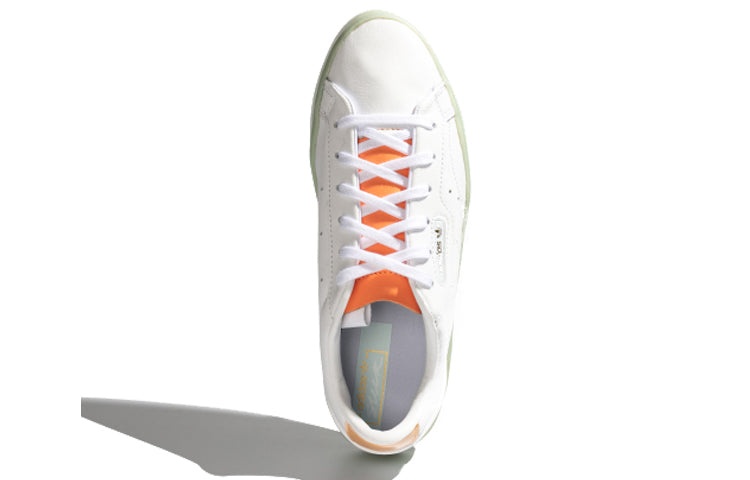 (WMNS) adidas Sleek 'White Amber Tint' FW5464 - 4