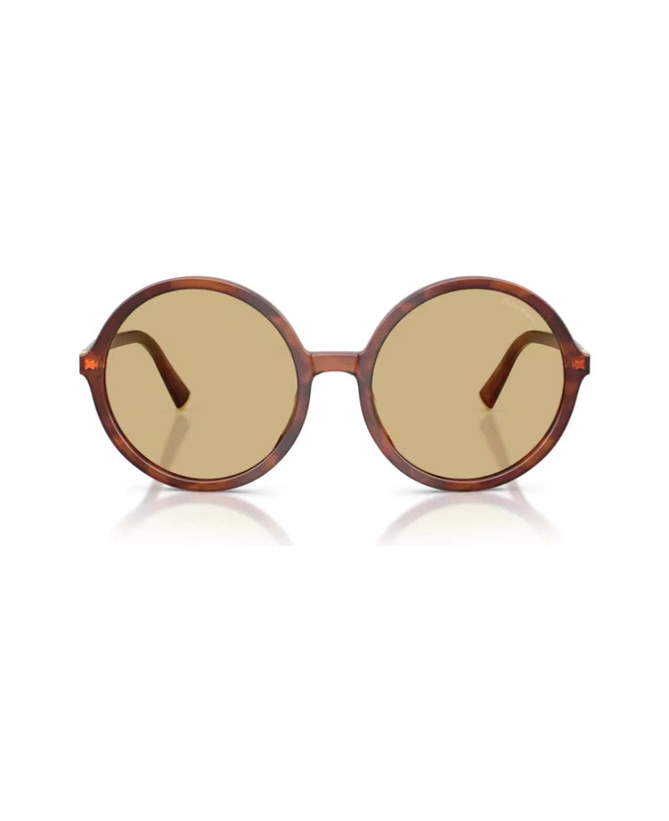 Miu Miu 0mu B02s Miu Regard 26e10r Tabacco Striato Sunglasses - 1