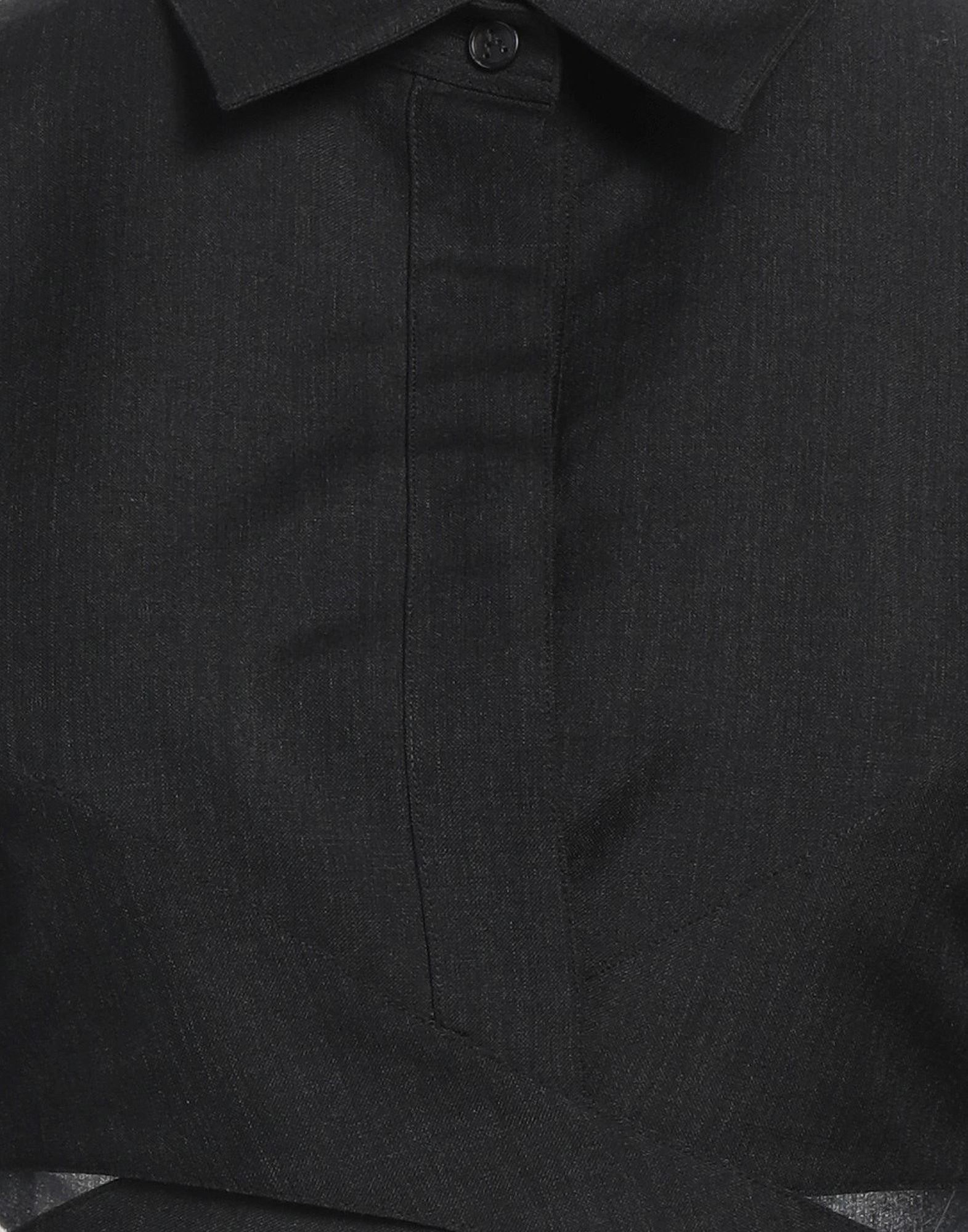 Charcoal Women's Solid Color Shirts & Blouses - 4