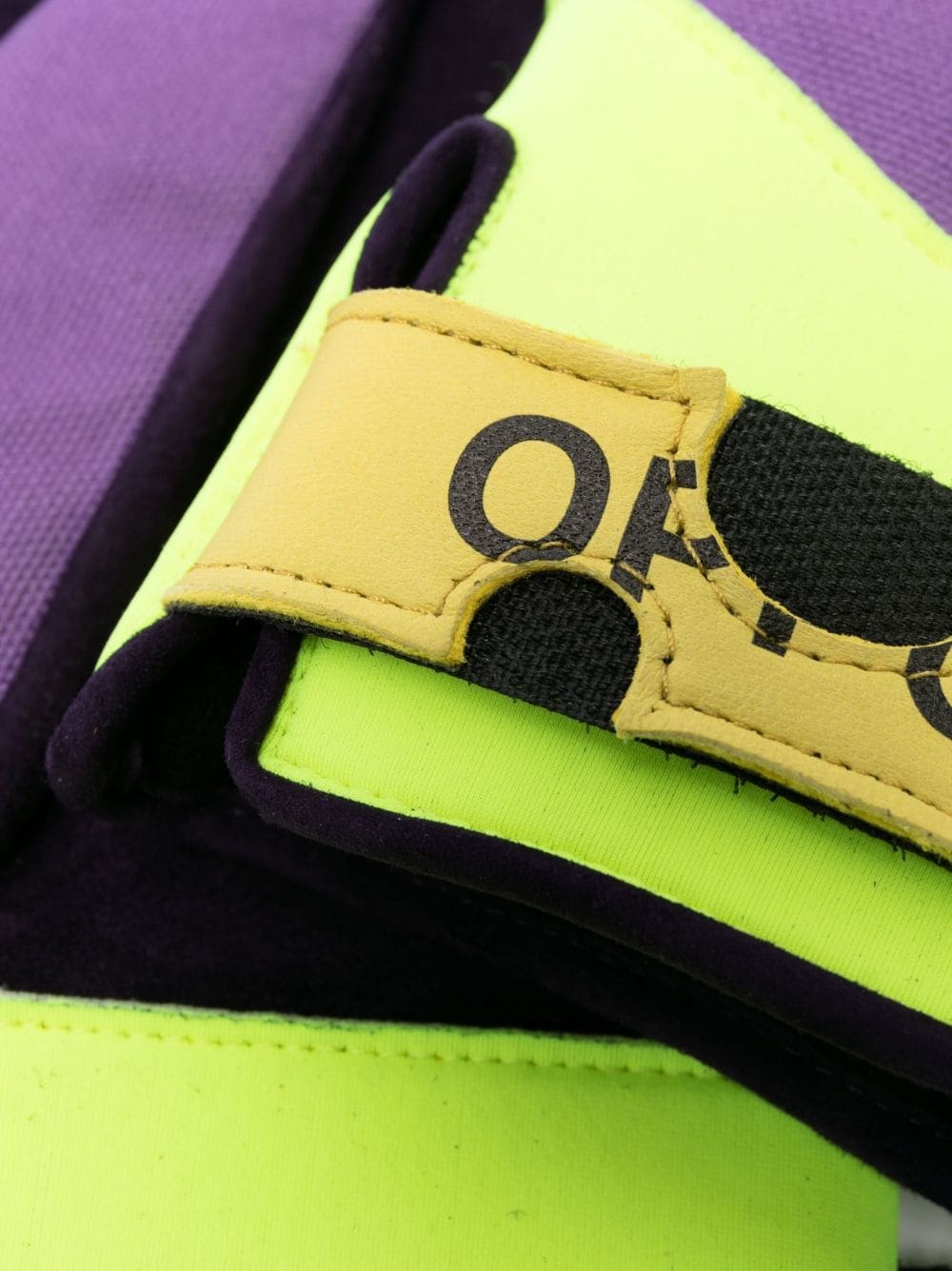 logo-print touch-strap gloves - 2