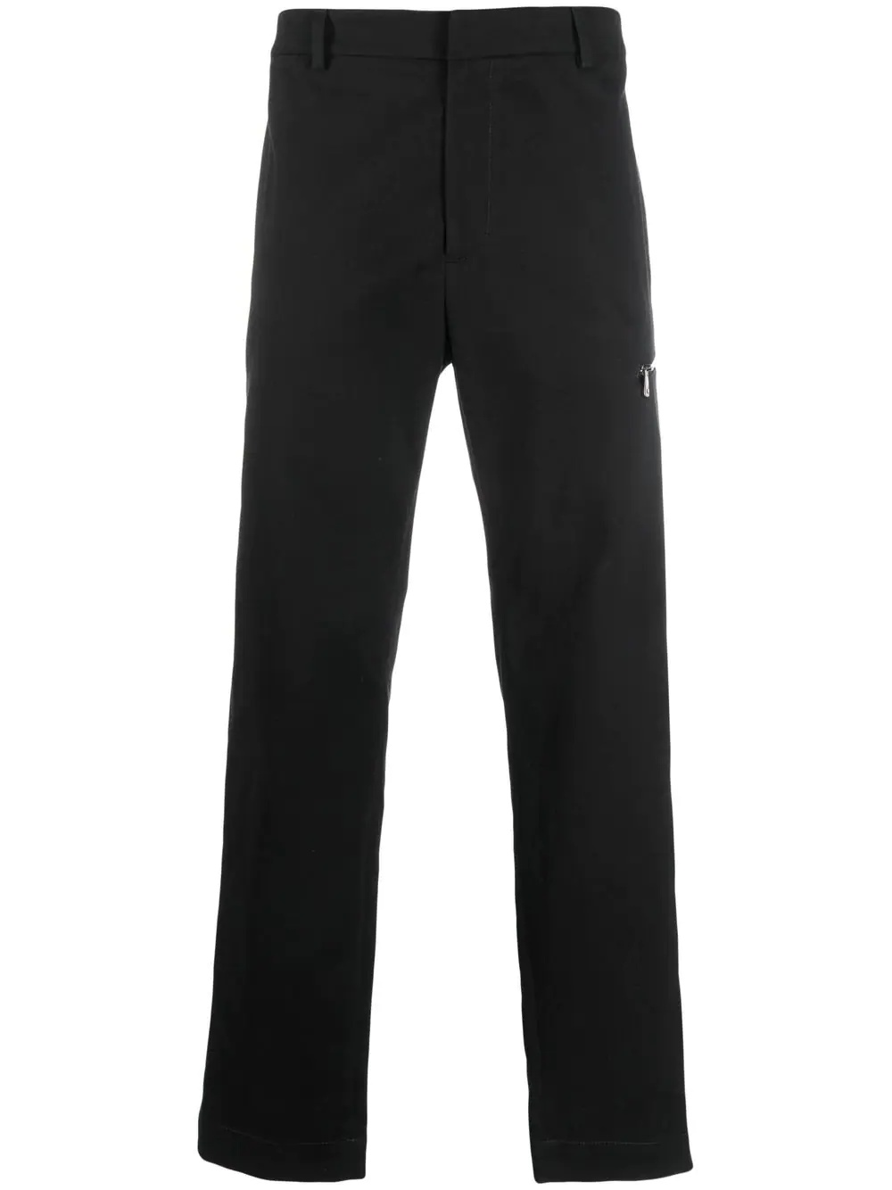 straight-leg cut trousers - 1