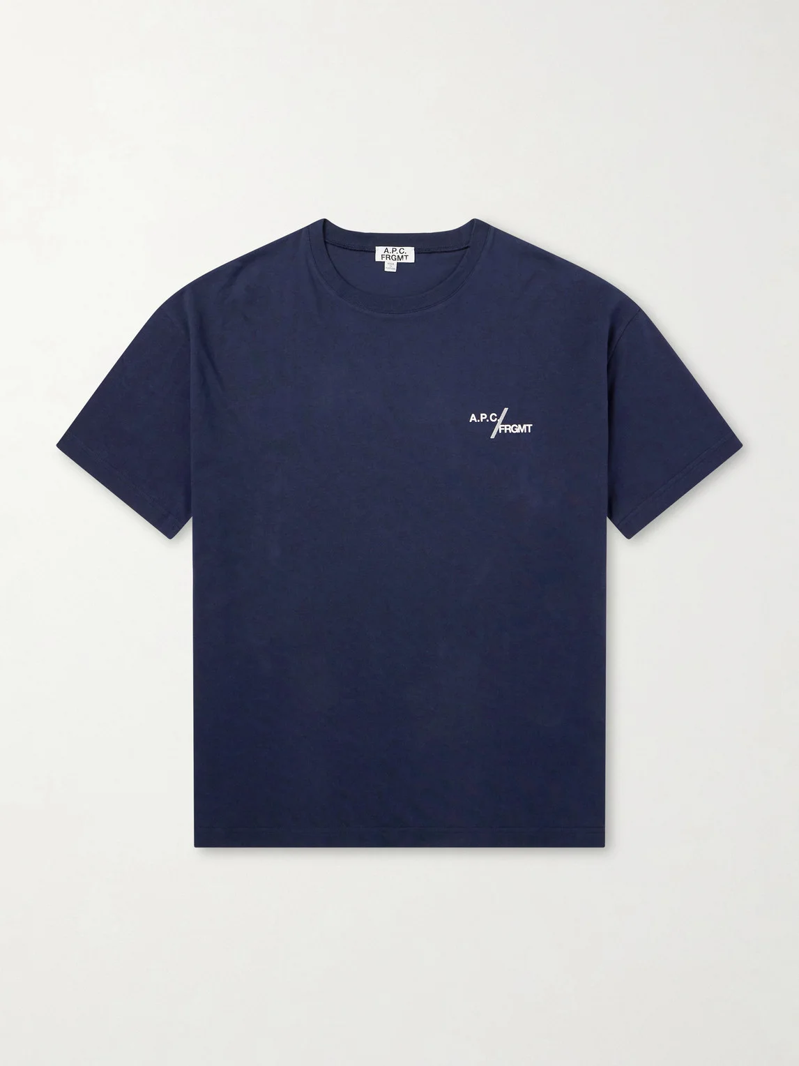 Fragment Logo-Print Cotton-Jersey T-Shirt - 1
