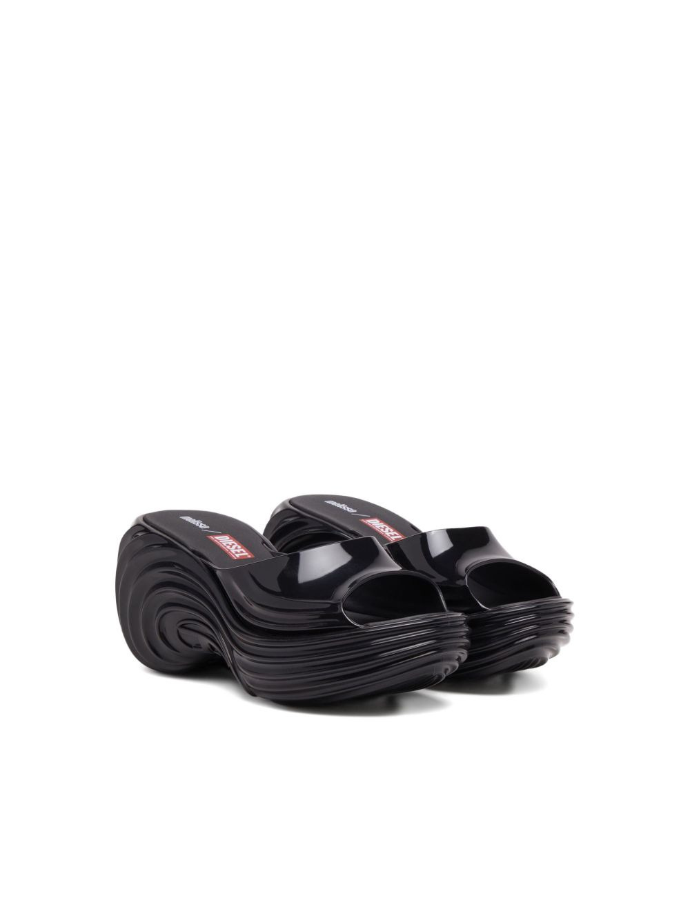 x Melissa platform wave sandals - 2