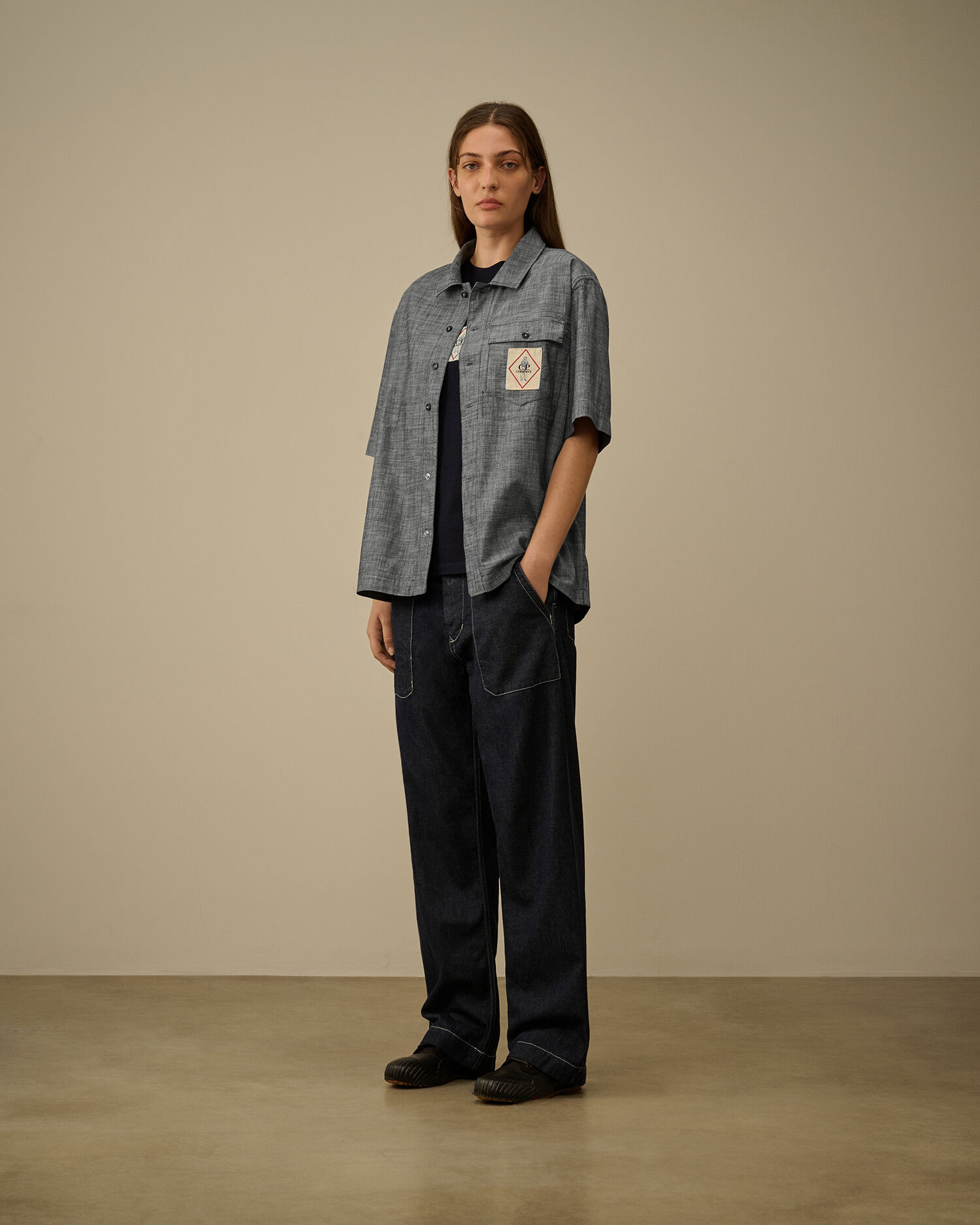 Chambray Short Sleeve Shirt - 9