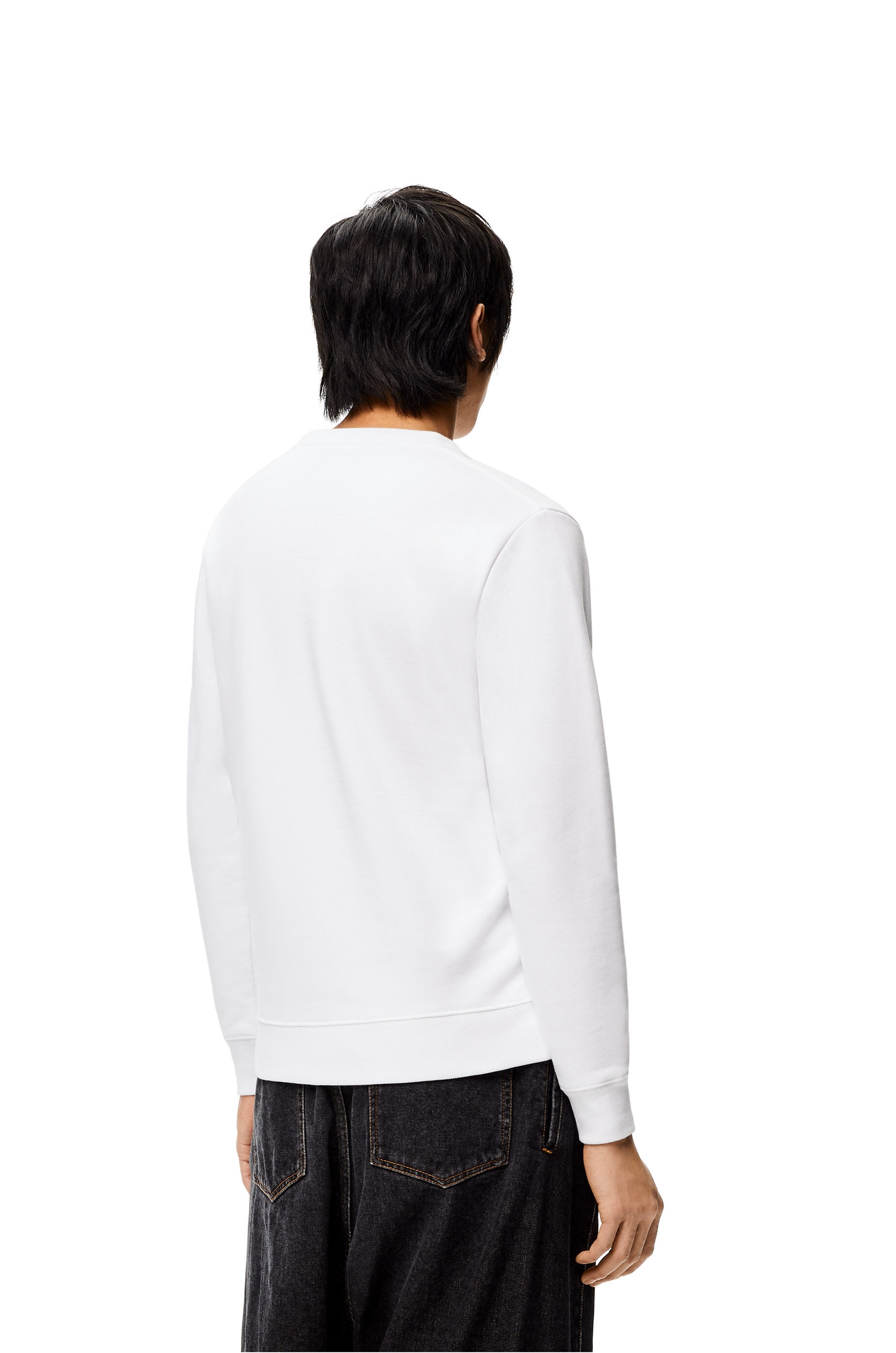 LOEWE embroidered sweatshirt in cotton - 4