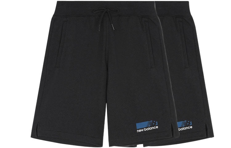 New Balance Sport Bold Logo Shorts 'Black' MS21900-BM - 3