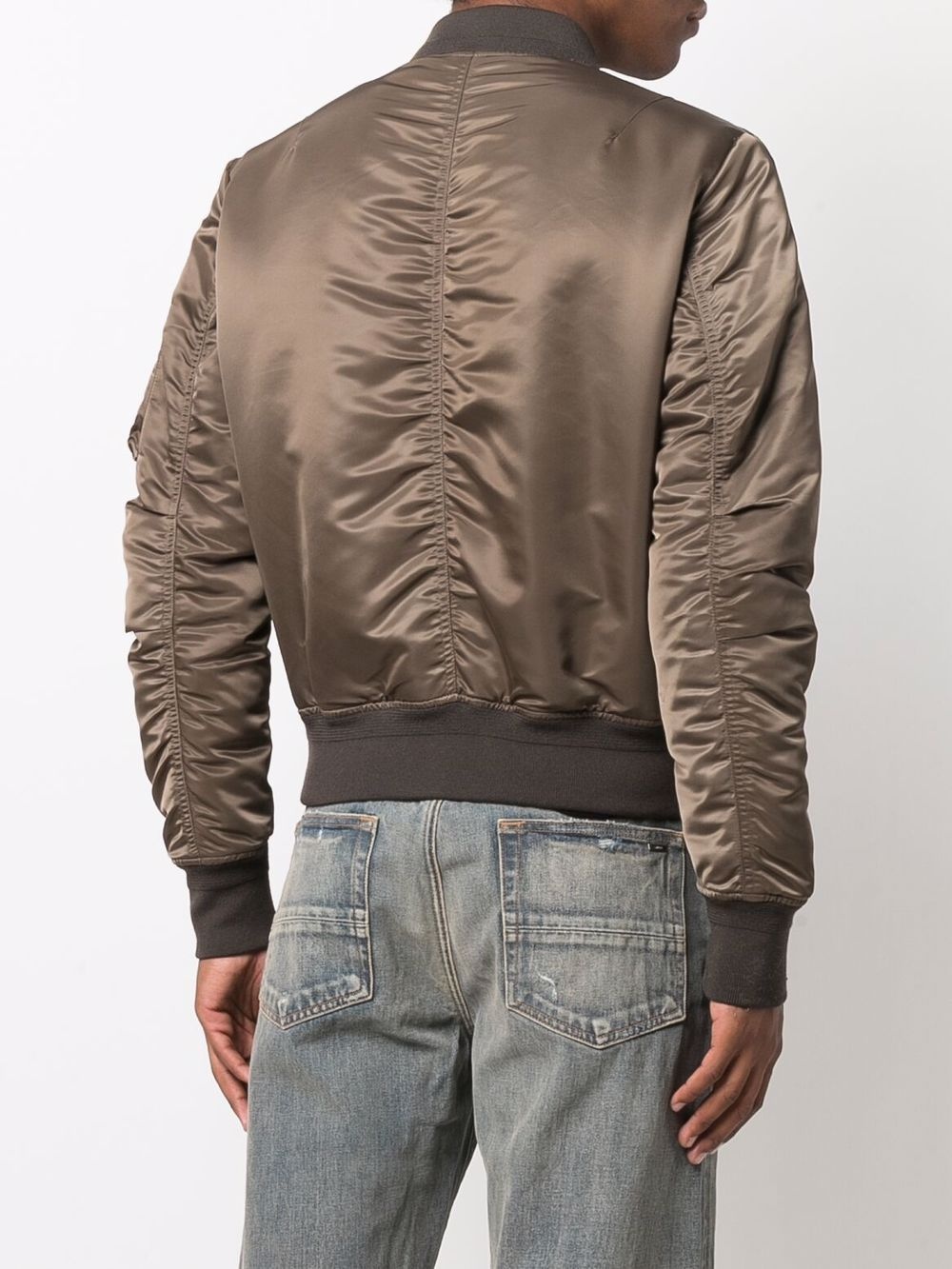 zipped-up bomber jacket - 4