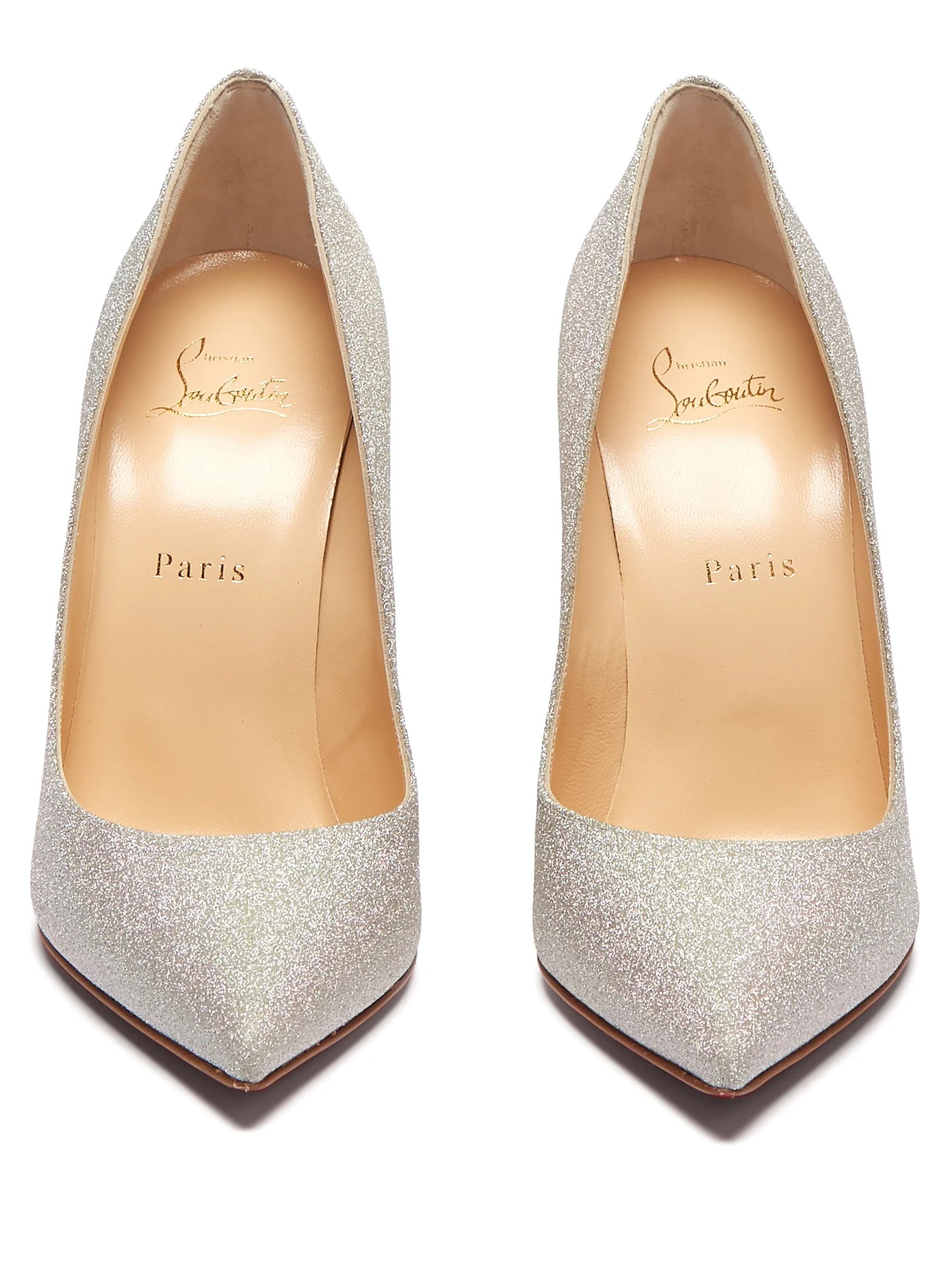 Pigalle Follies 100 glitter-embellished pumps - 5