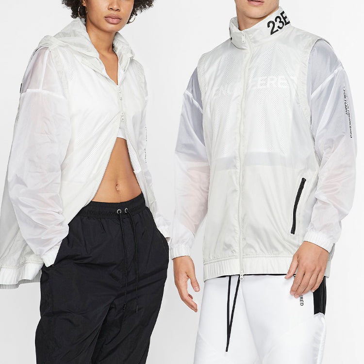 Air Jordan Unisex Engineer Hooded Jacket White AT9776-100 - 3