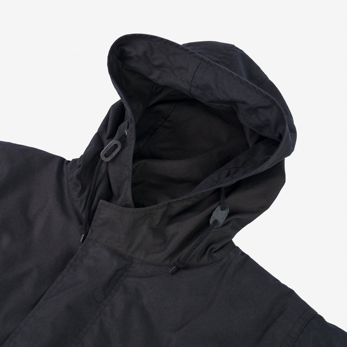 IHM-38-BLK 5oz Quilted Lining M-51 Type Field Coat - Black - 14