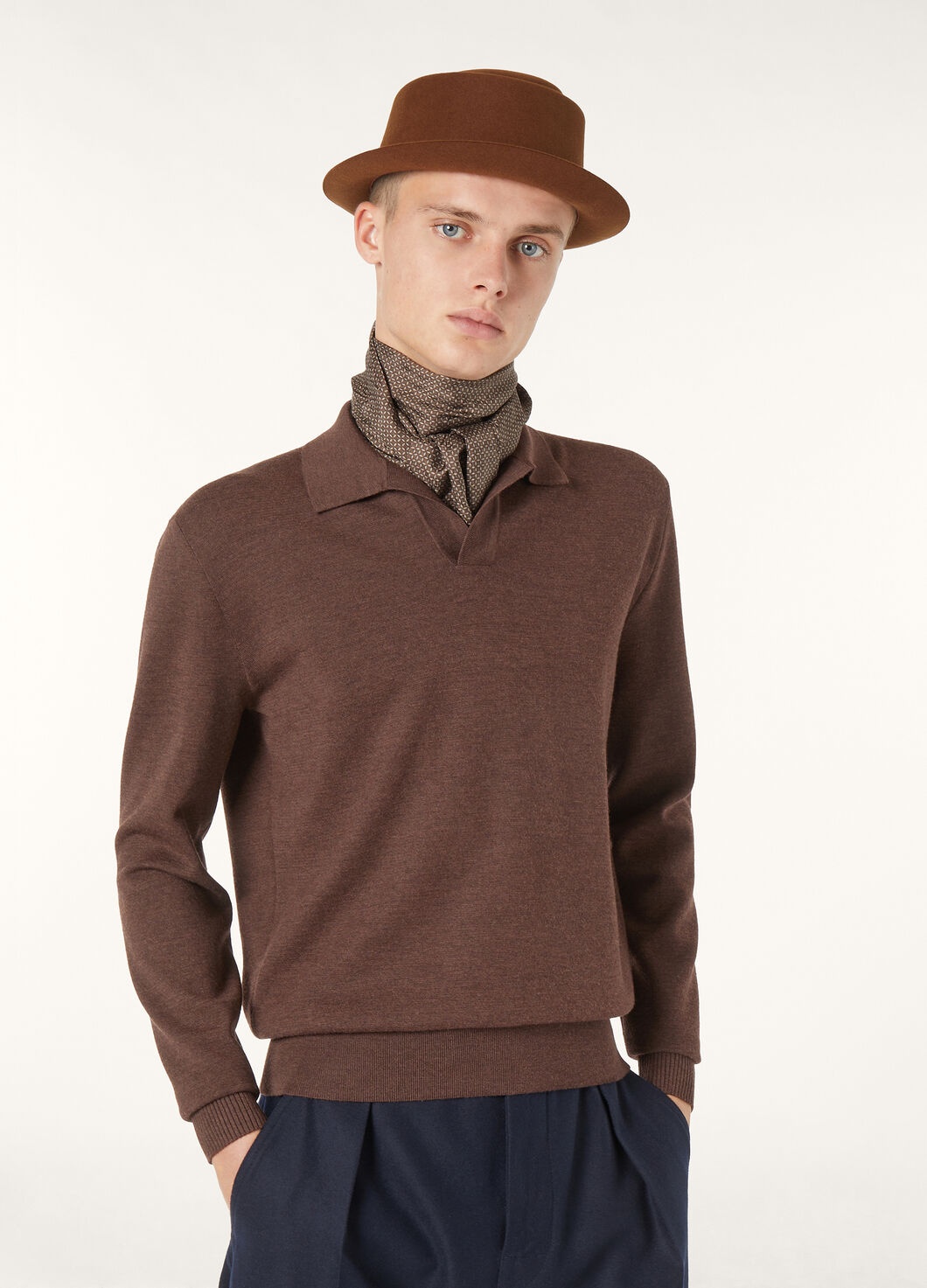 Buttonless Polo-shirt - 4