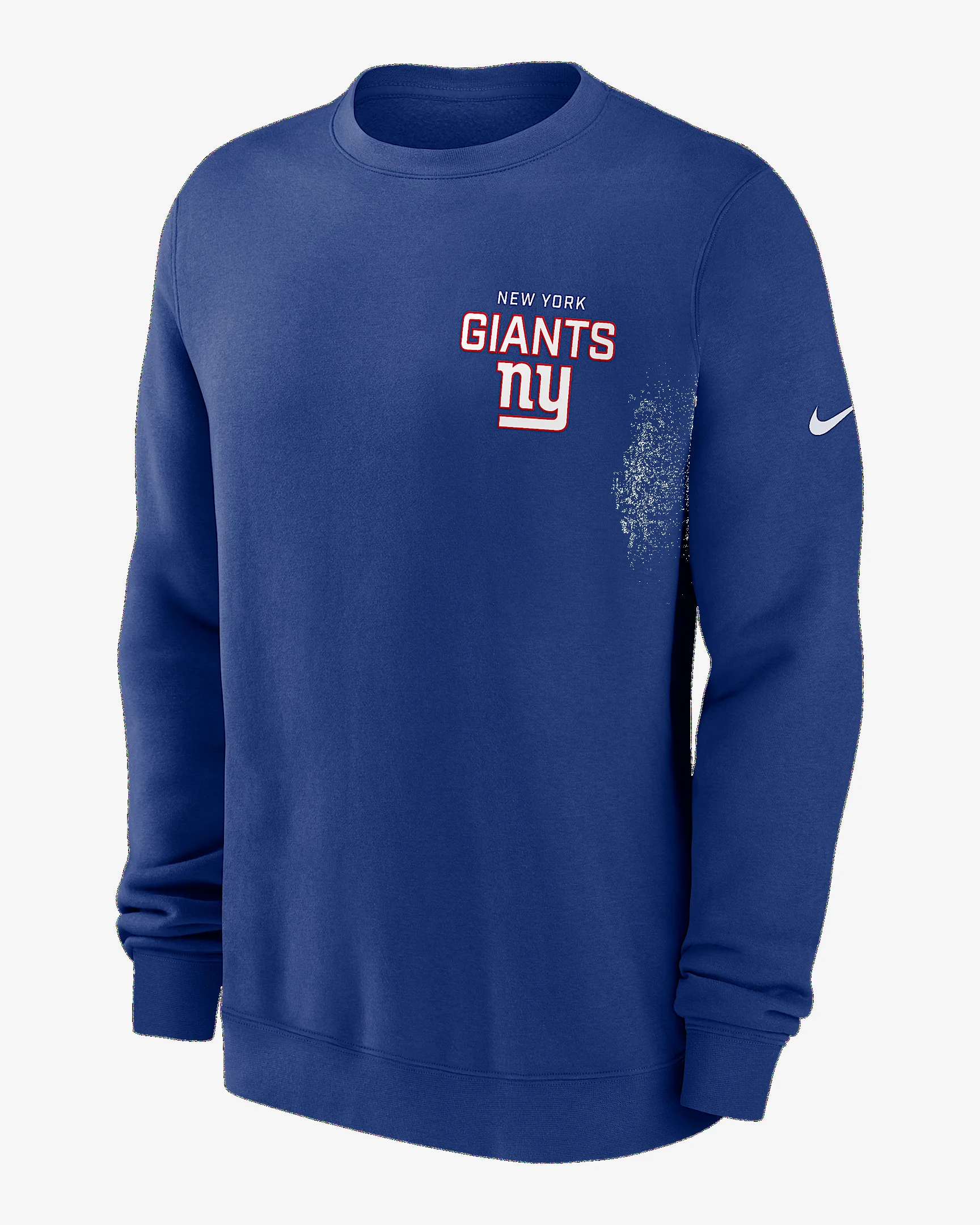 New York Giants Draw Block Club Men's Nike NFL Pullover Crew - 1