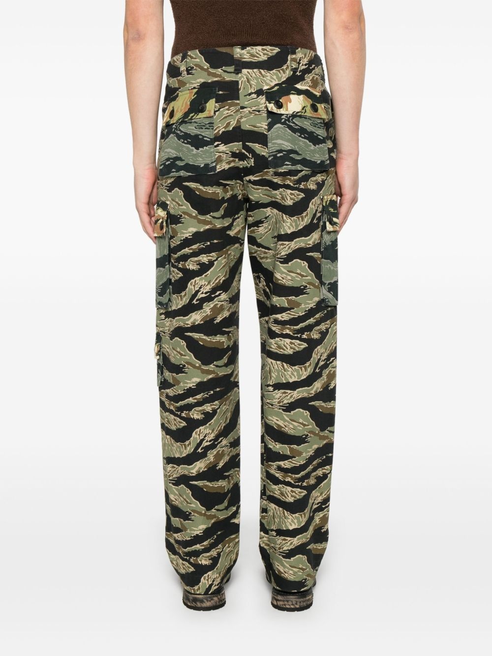 camouflage-pattern cargo pants - 4