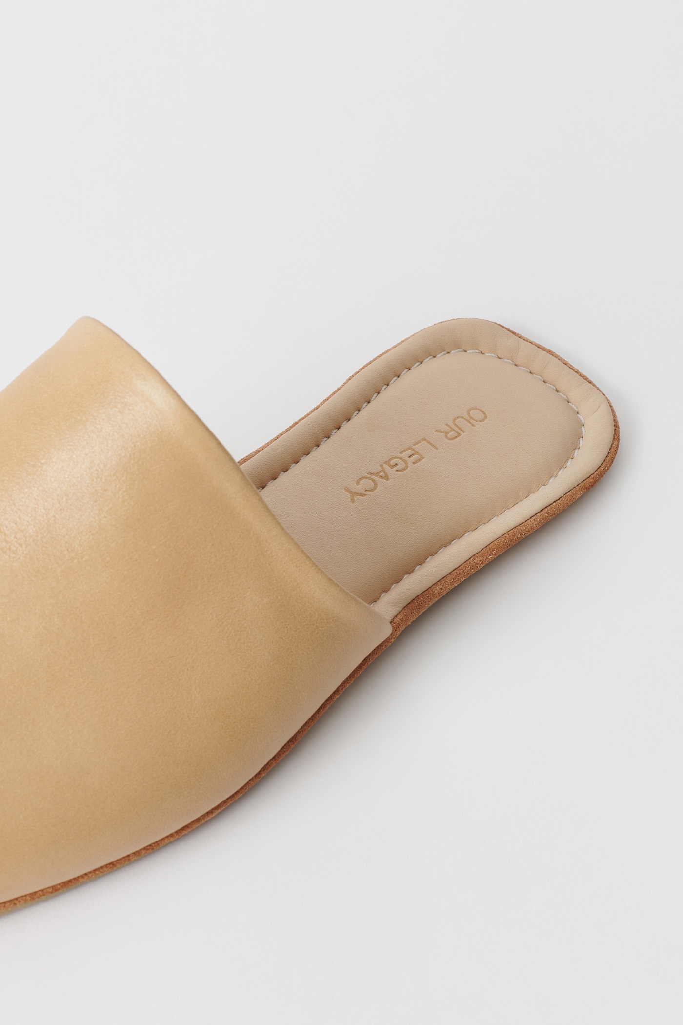 Cigarr Slipper Sand Satin Bovine - 3