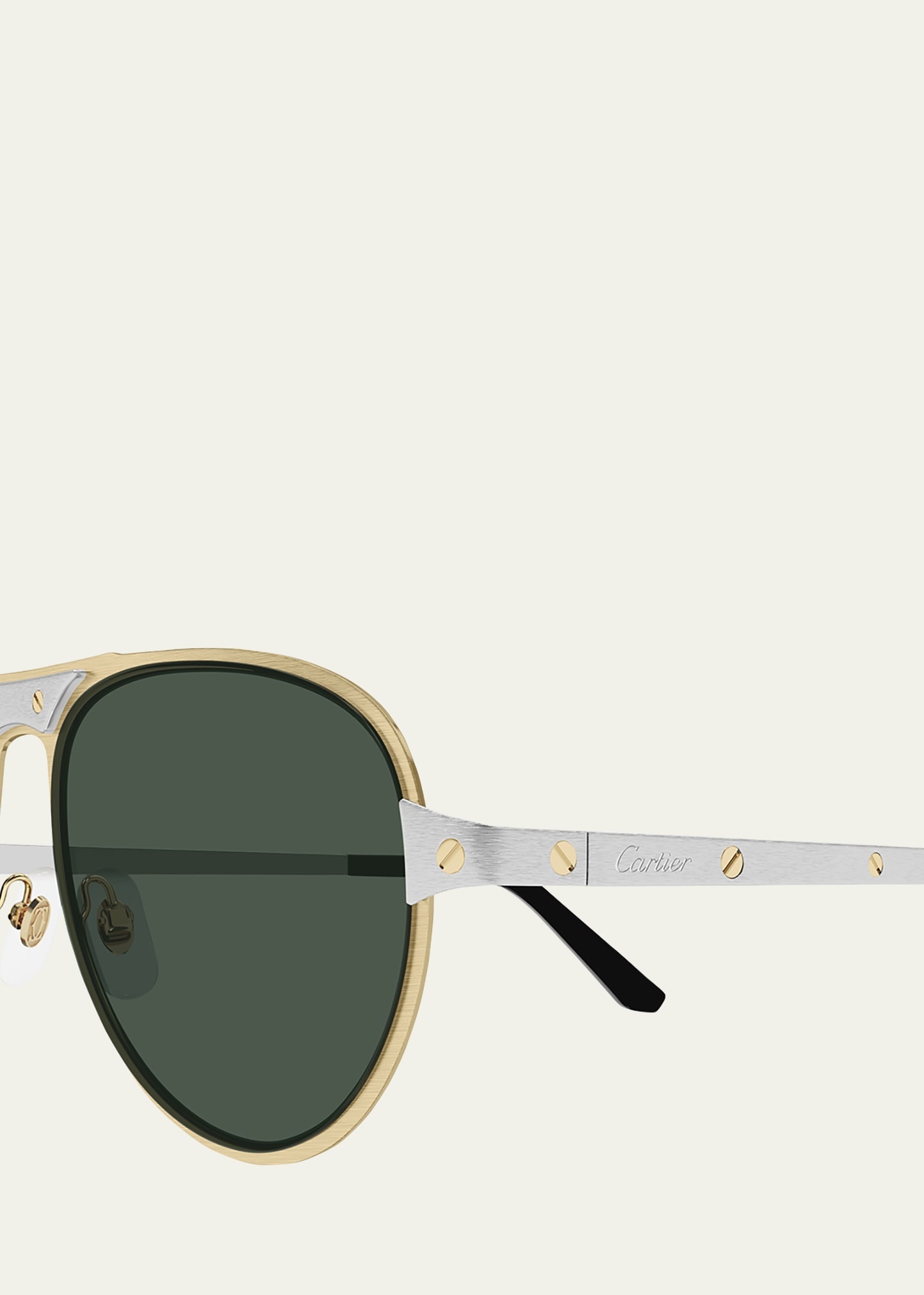 Men's CT0533SM Metal Aviator Sunglasses - 4