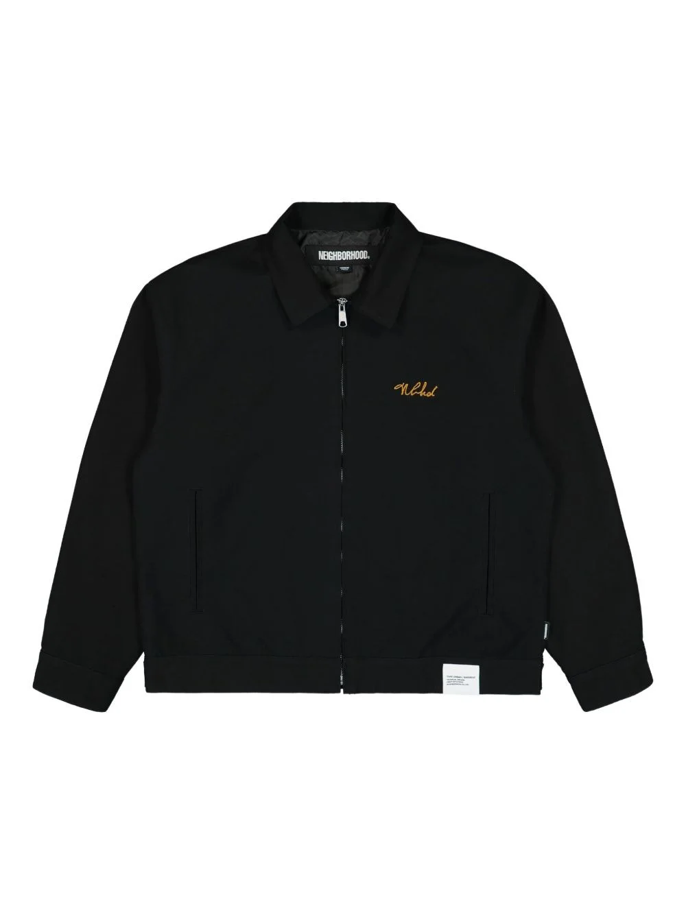 logo-embroidered jacket - 1