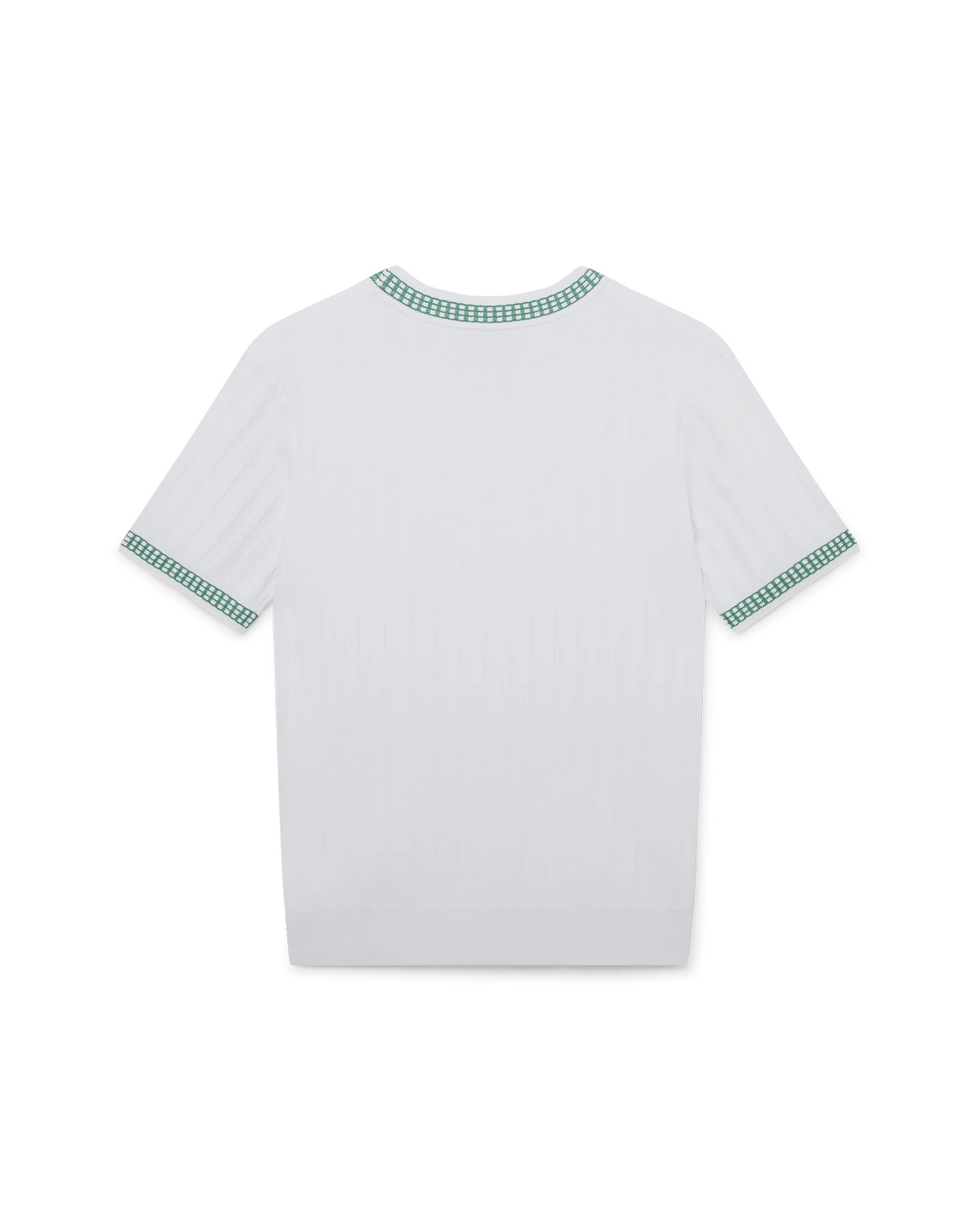 Rib Effect Crew Top - 2