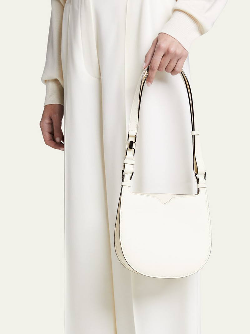 Valextra The Hobo Weekend Small Saddle Bag outlook