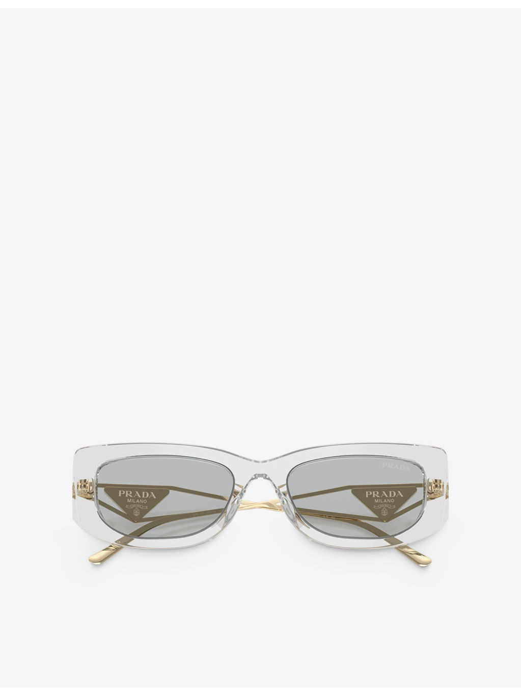 PR 14YS transparent rectangle-frame acetate sunglasses - 5