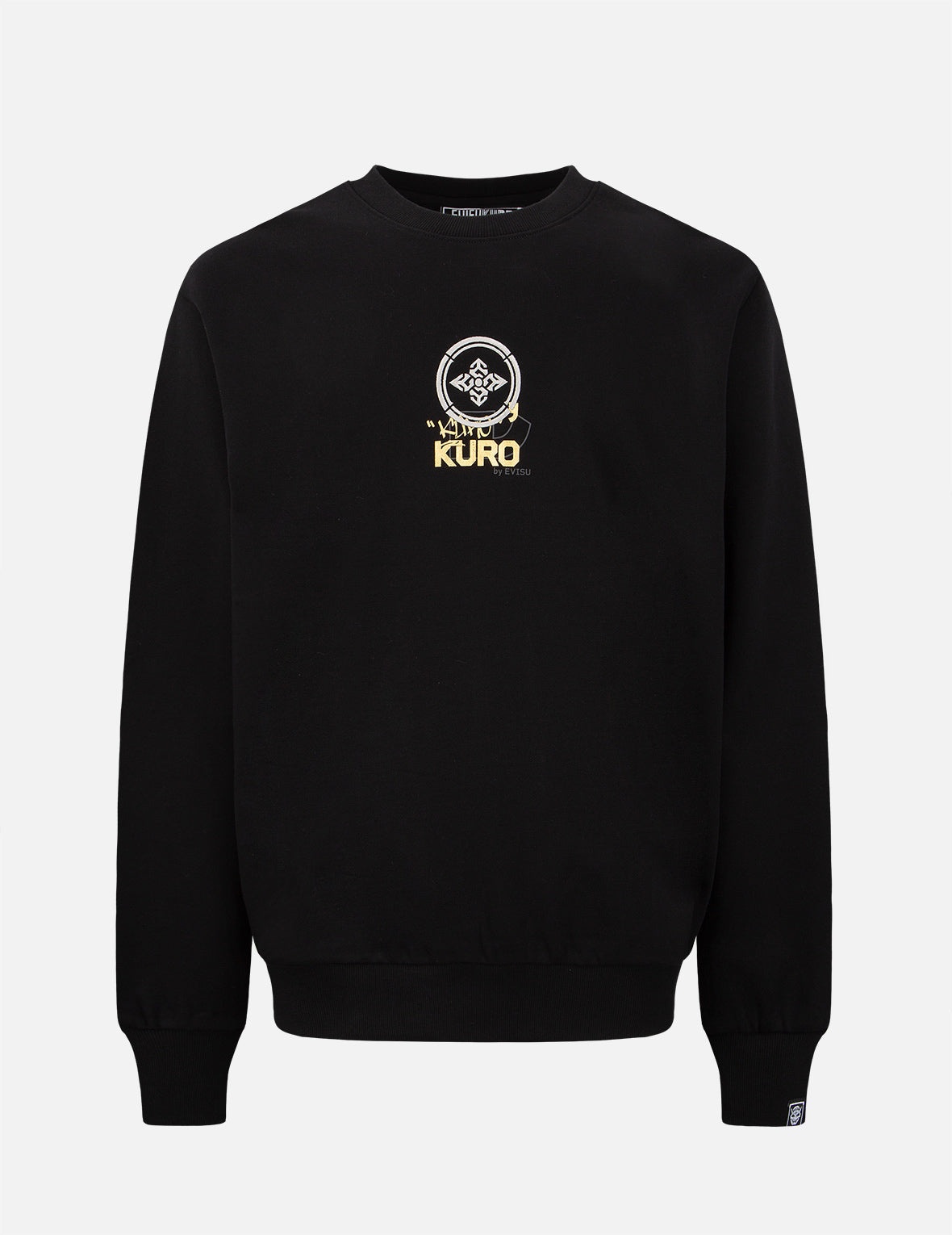 Melting Hannya Skull Embroidered Sweatshirt - 1