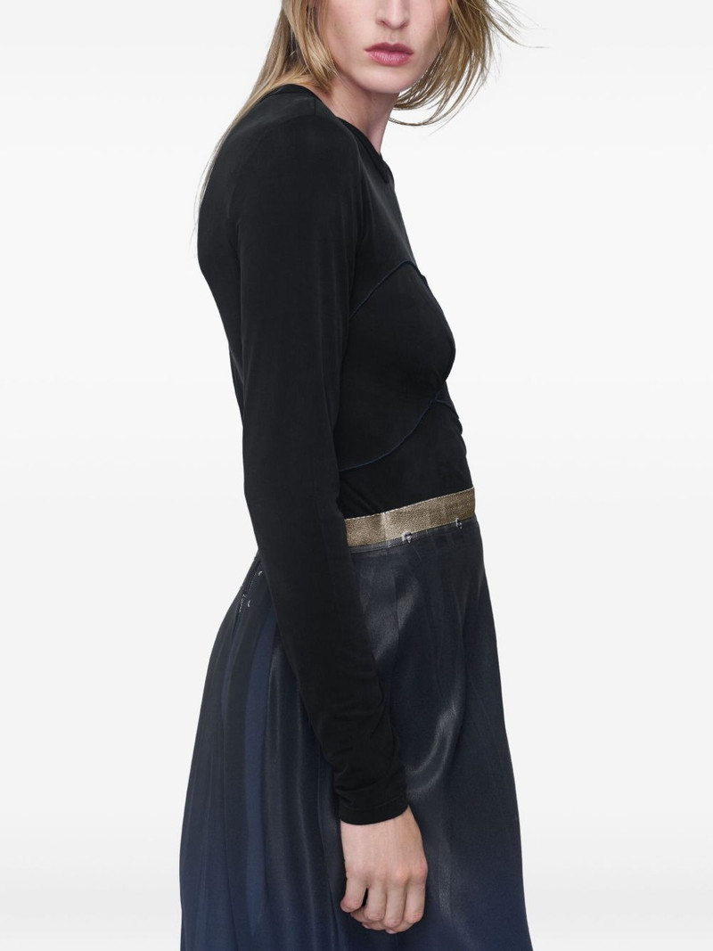 seam-detail T-shirt 4