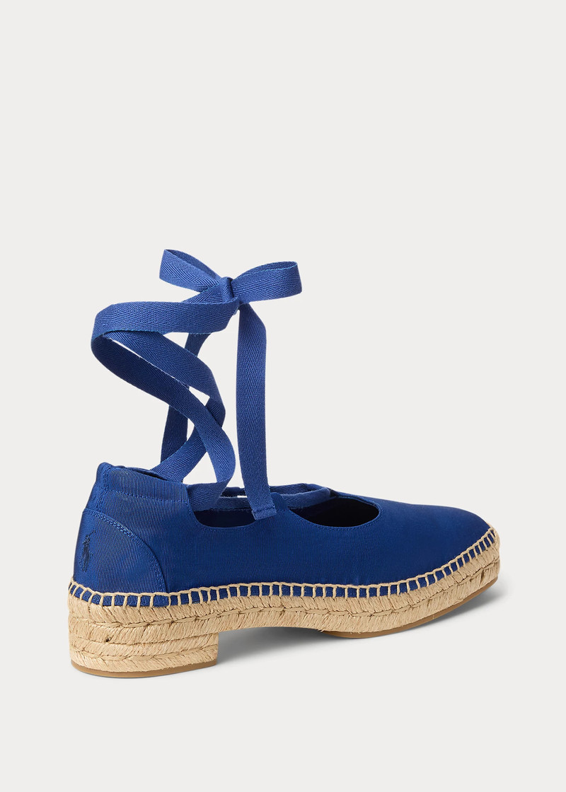 Grosgrain Lace-Up Espadrille 3