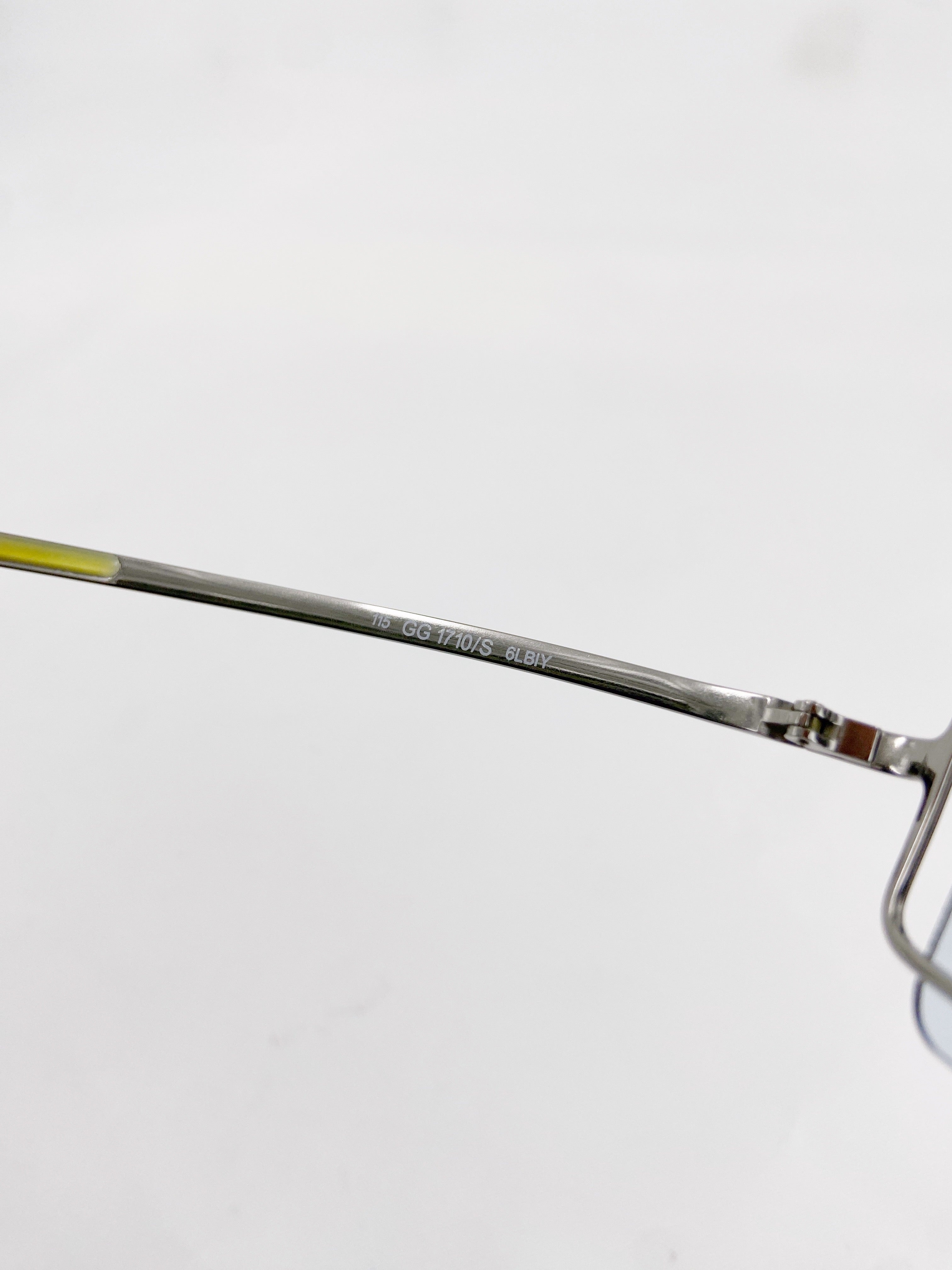 Gucci 2000s Tom Ford Blue Shield Sunglasses - 5