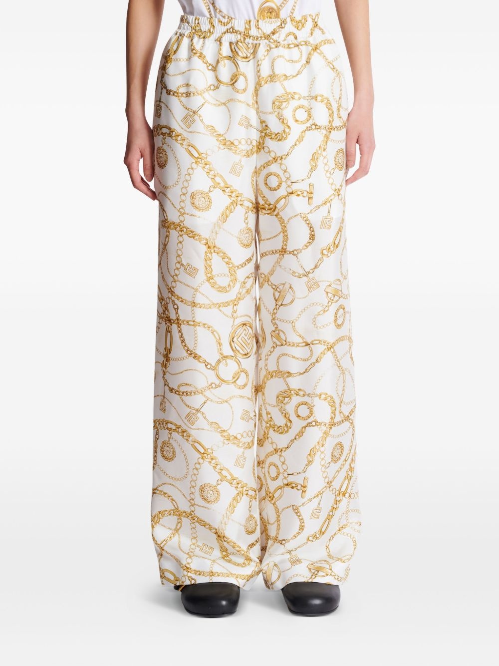silk trousers - 3