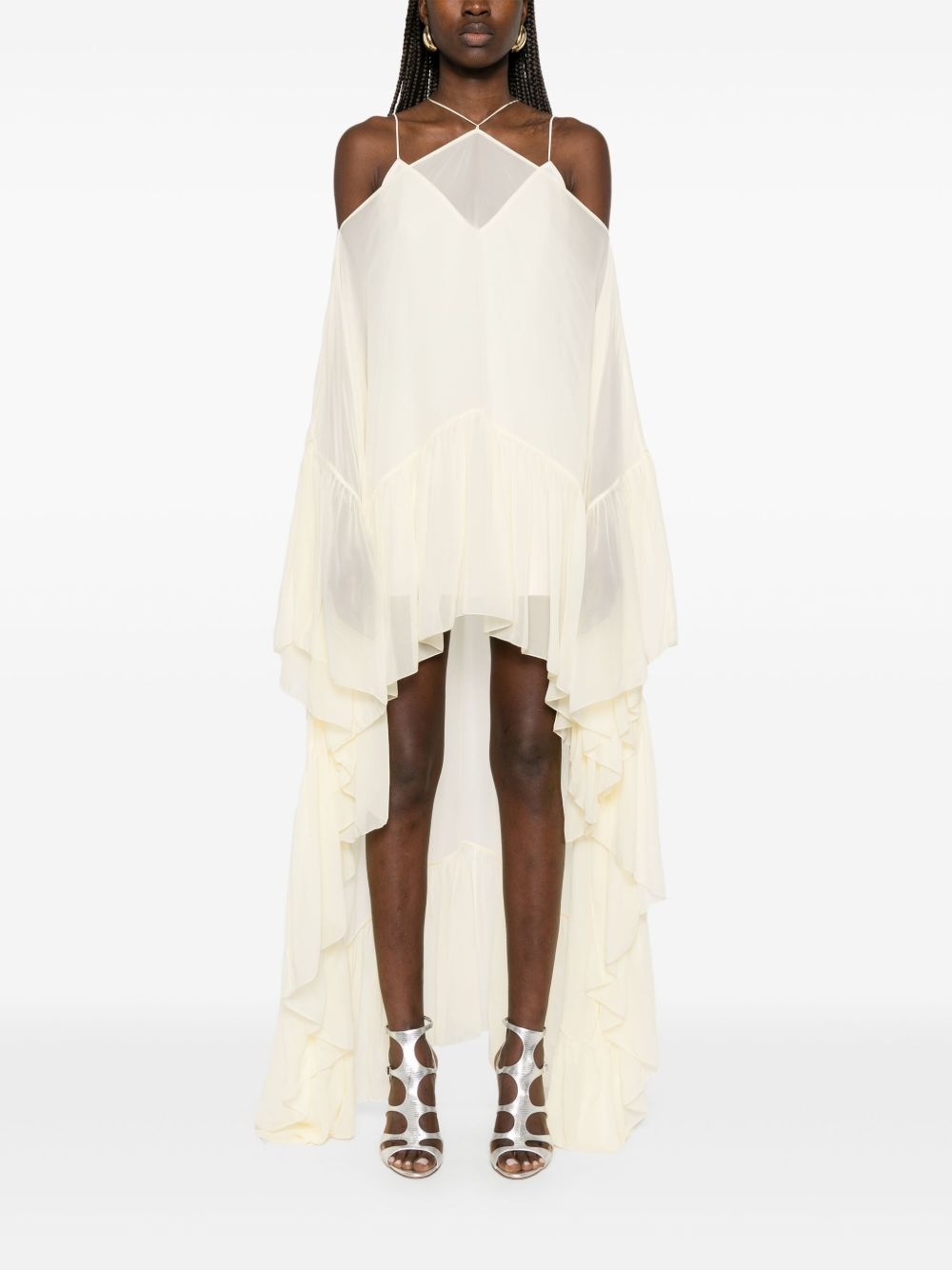 layered maxi dress - 2