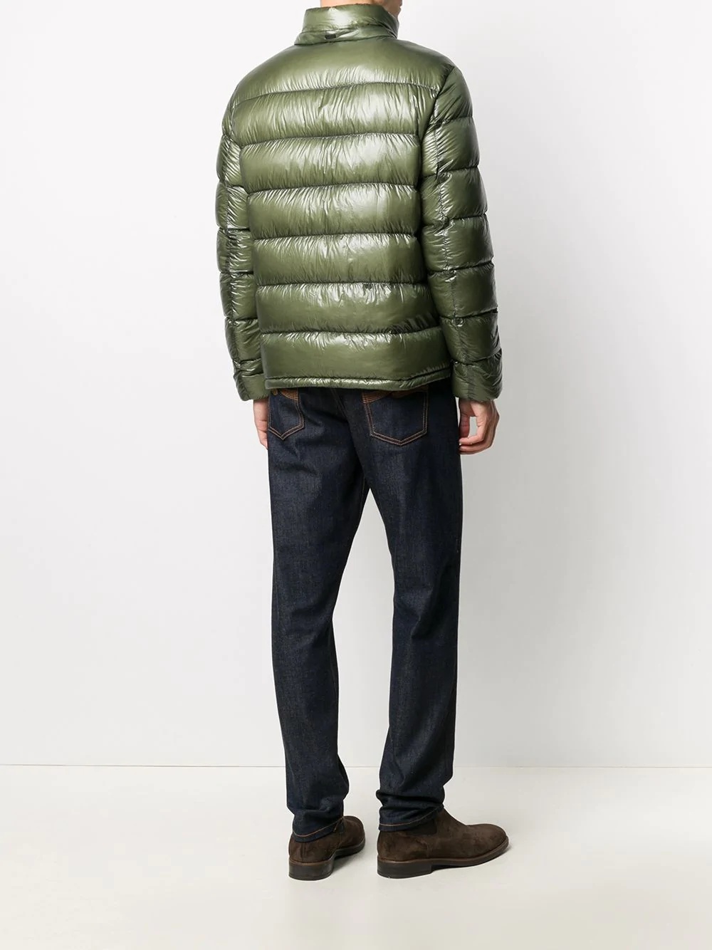 down-filled padded jacket - 6