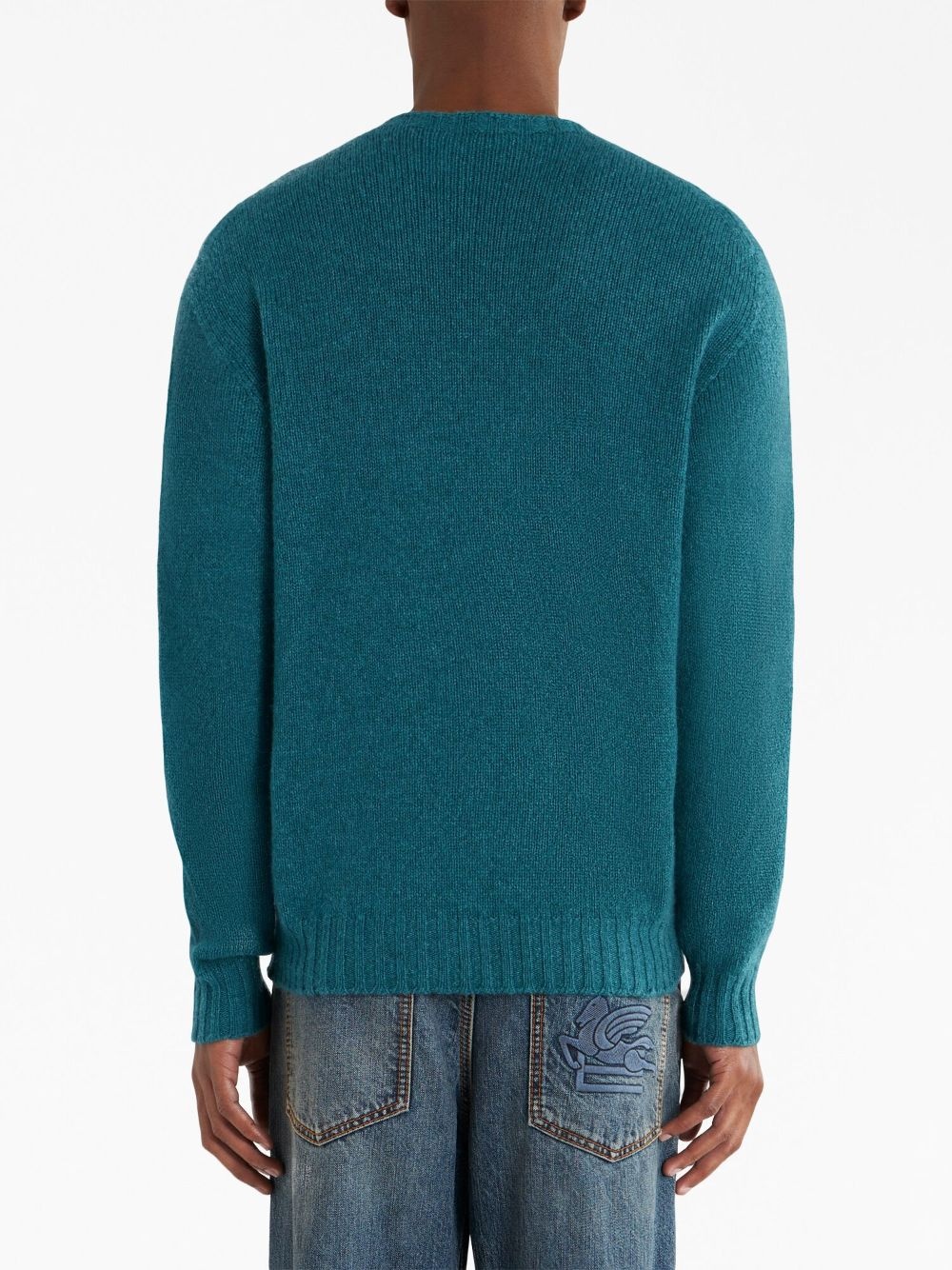 long-sleeve cashmere jumper - 3
