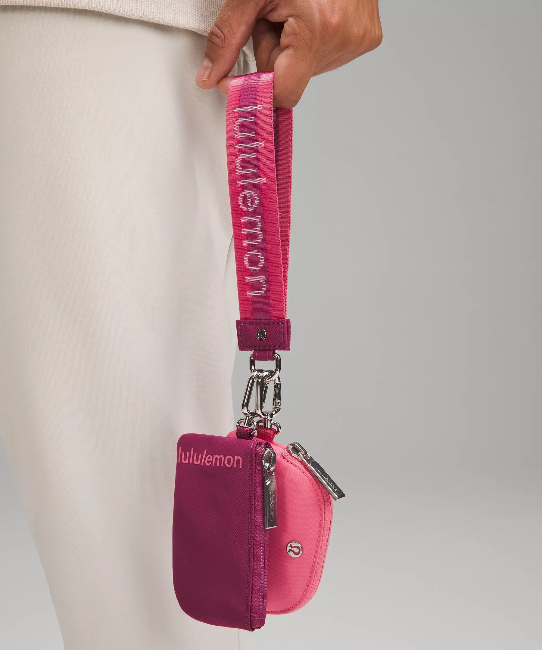 Dual Pouch Wristlet *Wordmark - 5