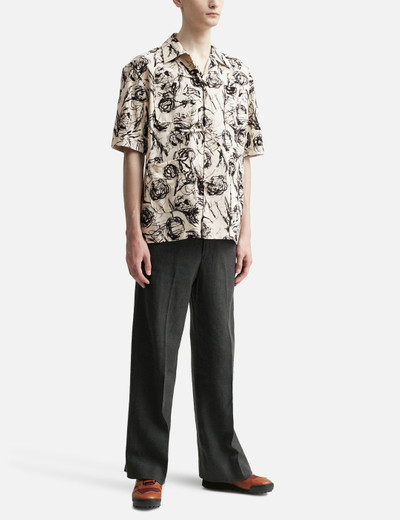 Sasquatchfabrix. FLOWER SKETCH H/S SLEEPING SHIRT outlook