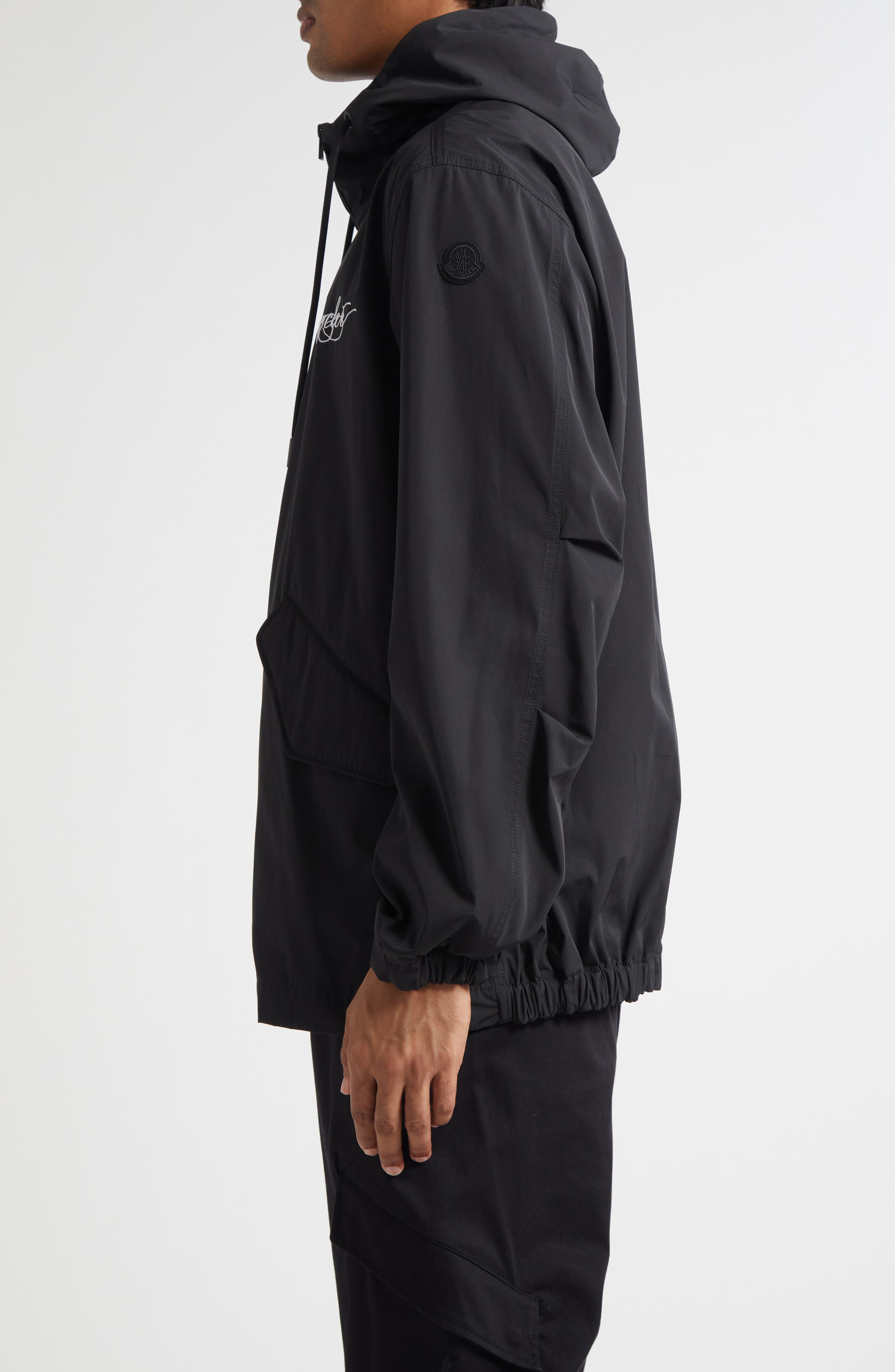 Moncler Iraclia Hooded Jacket in Black at Nordstrom - 4