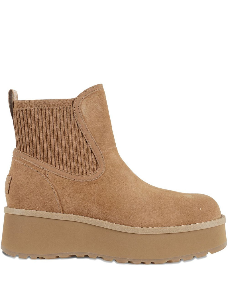 20mm ribbed platform boots 1