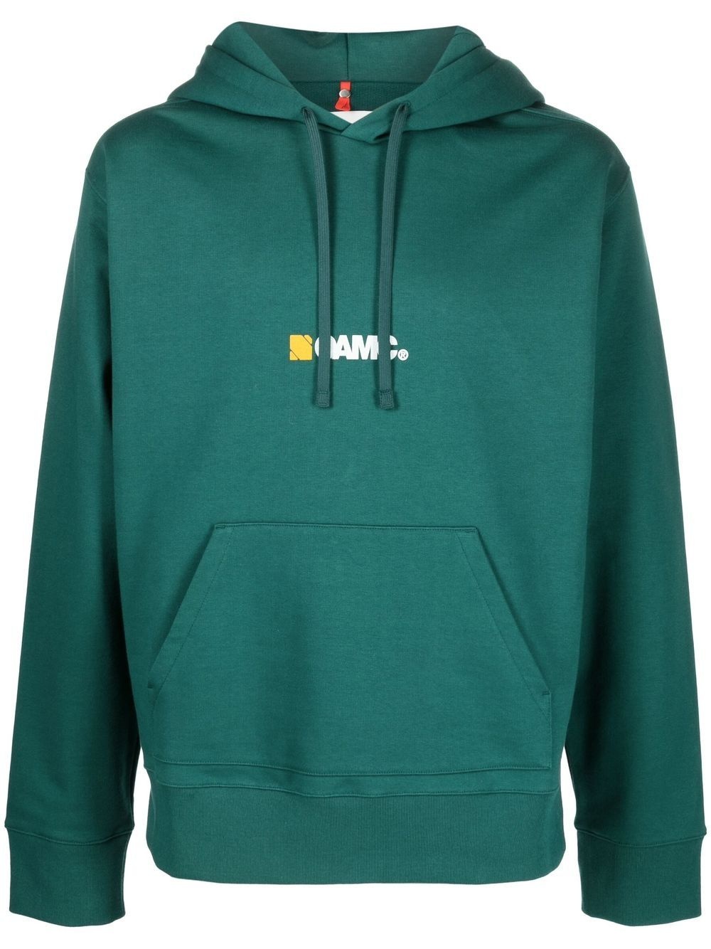 logo print hoodie - 1