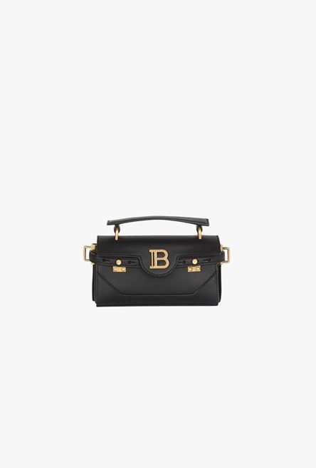 Black smooth leather B-Buzz 19 bag - 1