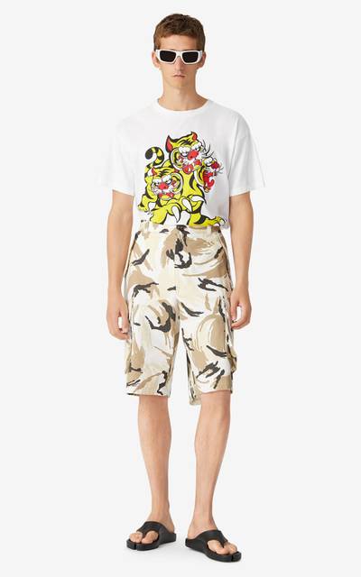 KENZO ‘Tropic Camo' cargo shorts outlook