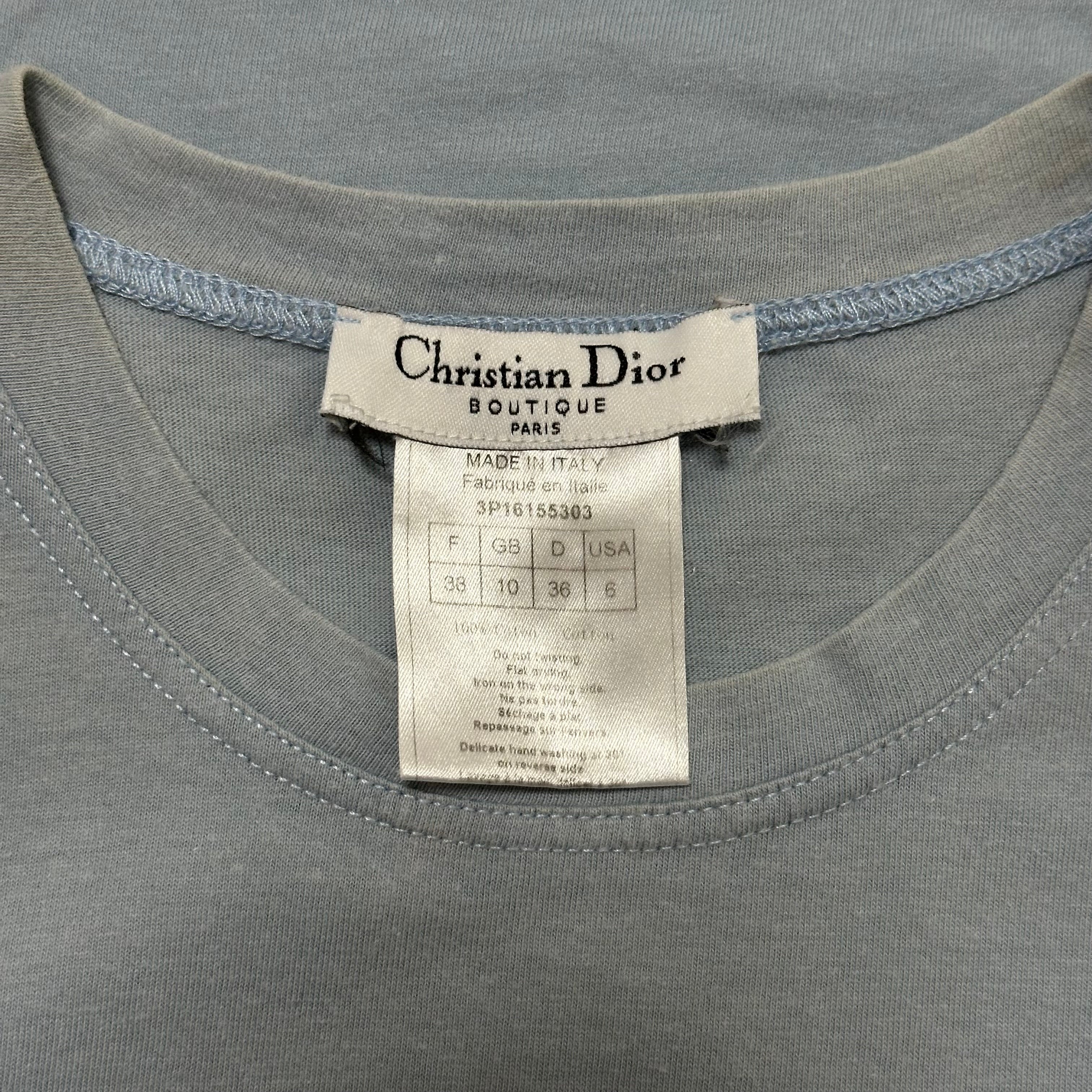 CHRISTIAN DIOR Fall Winter 2003 "J'ADORE DIOR" Patchwork Tank Top - 5