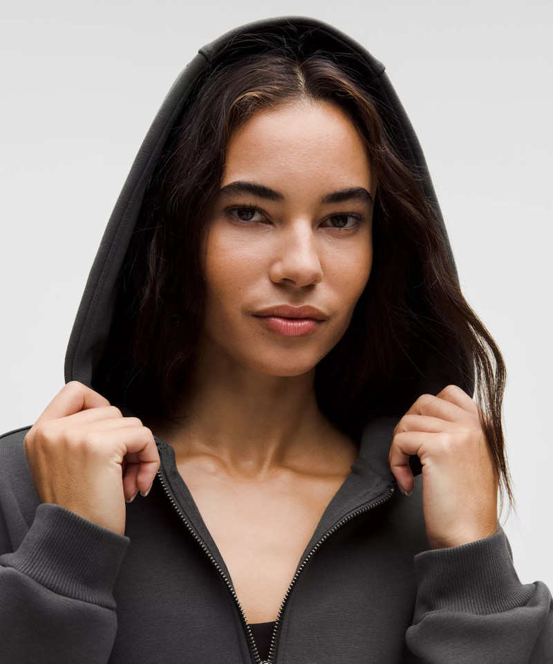 Women's Big Cozy Ultra-Oversized Full-Zip Hoodie *Long 4