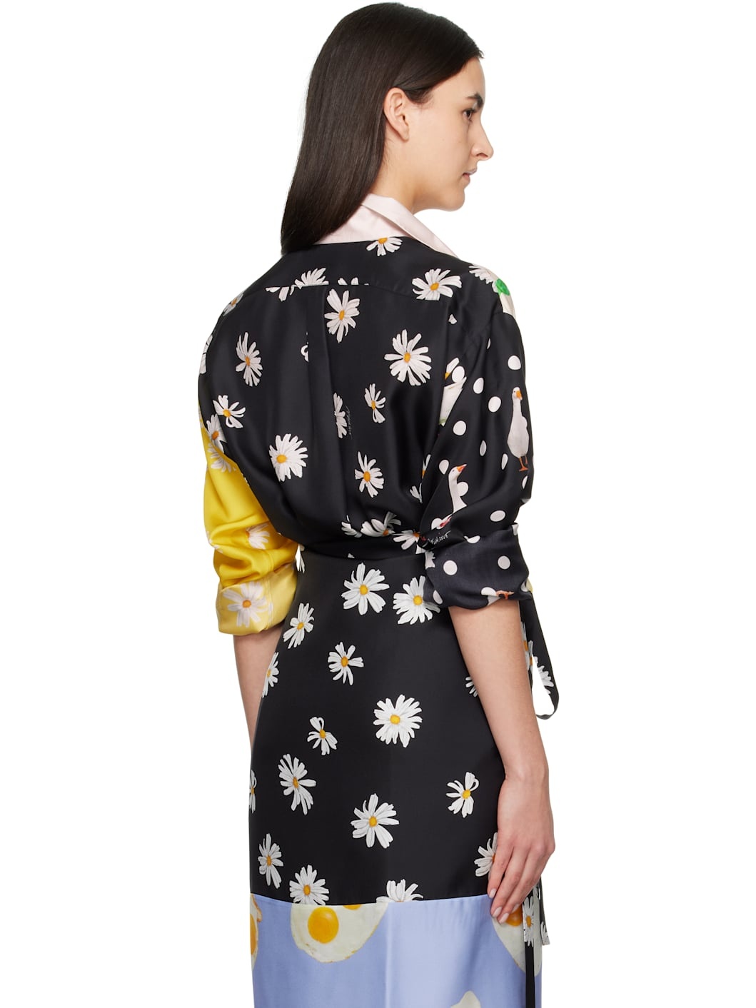 Multicolor All Over Daisy Print Shirt - 3
