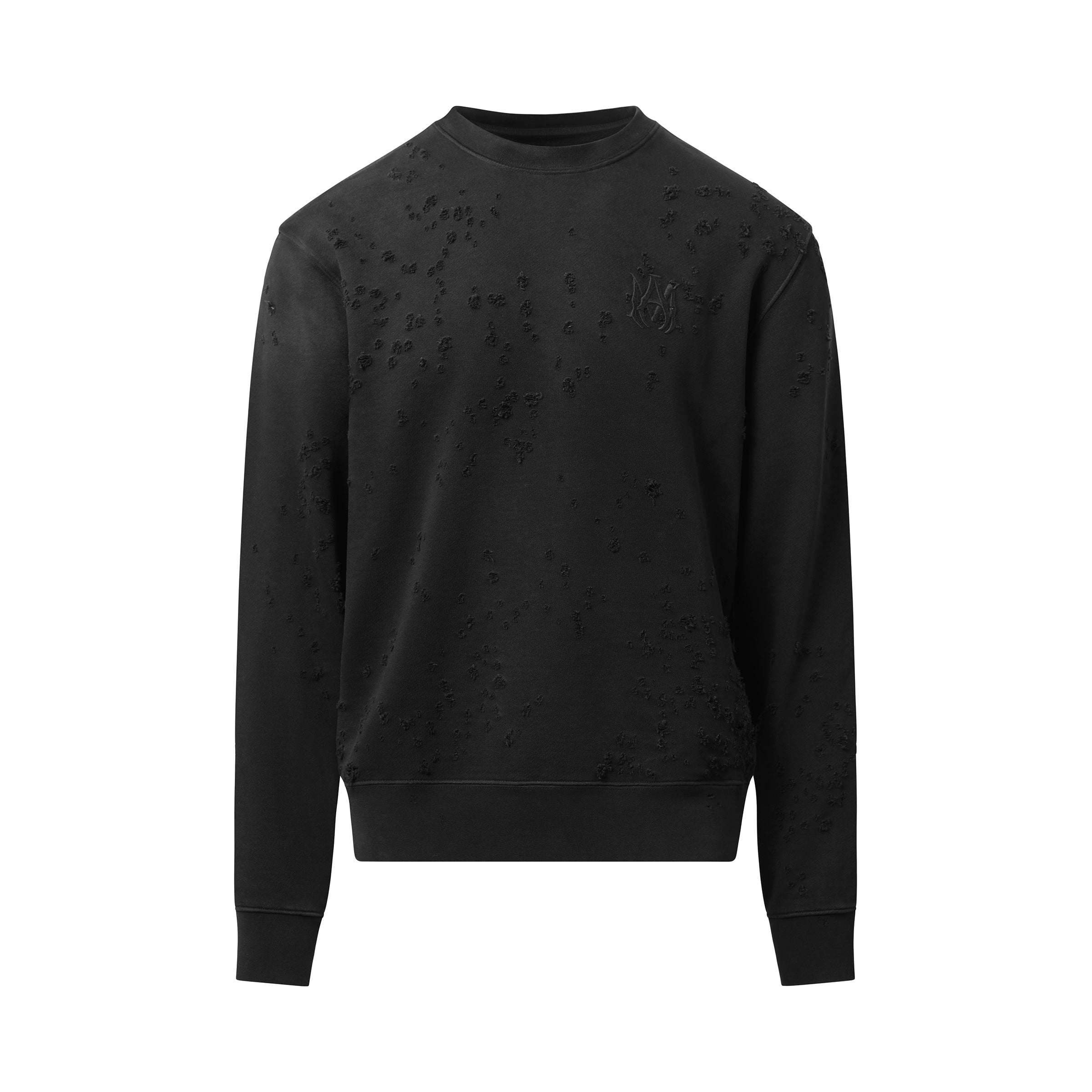 MA Shotgun Embroidered Sweatshirt in Black - 2