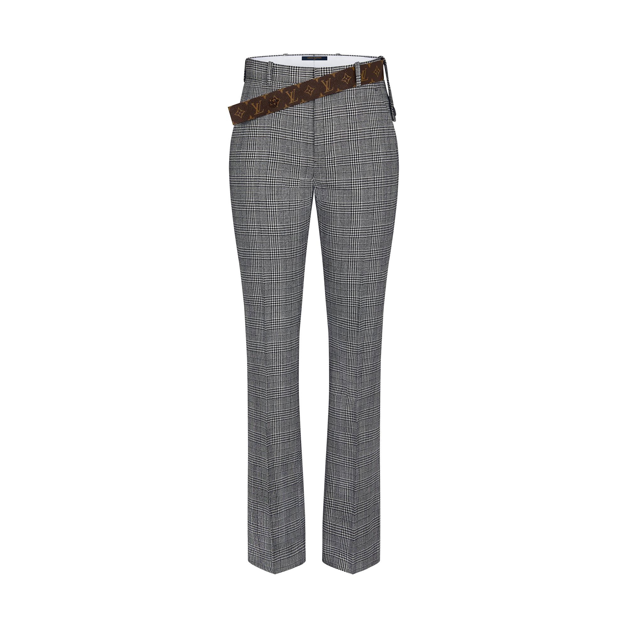 Monogram Accent Tailored Pants - 1