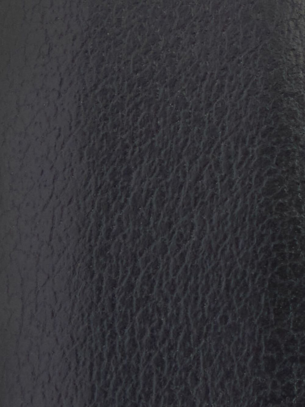 leather zebra-print buckle belt - 4