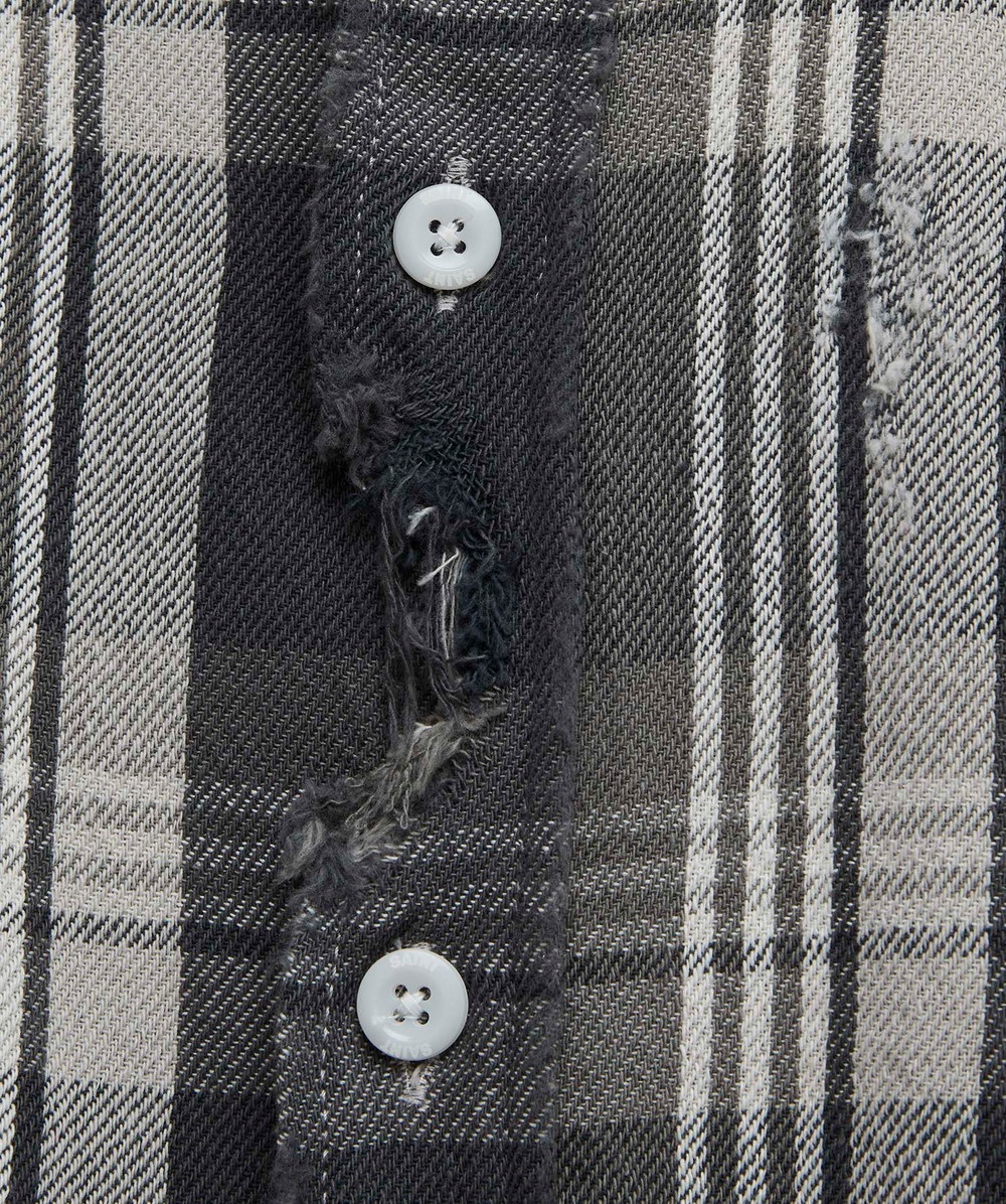Check flannel shirt - 4